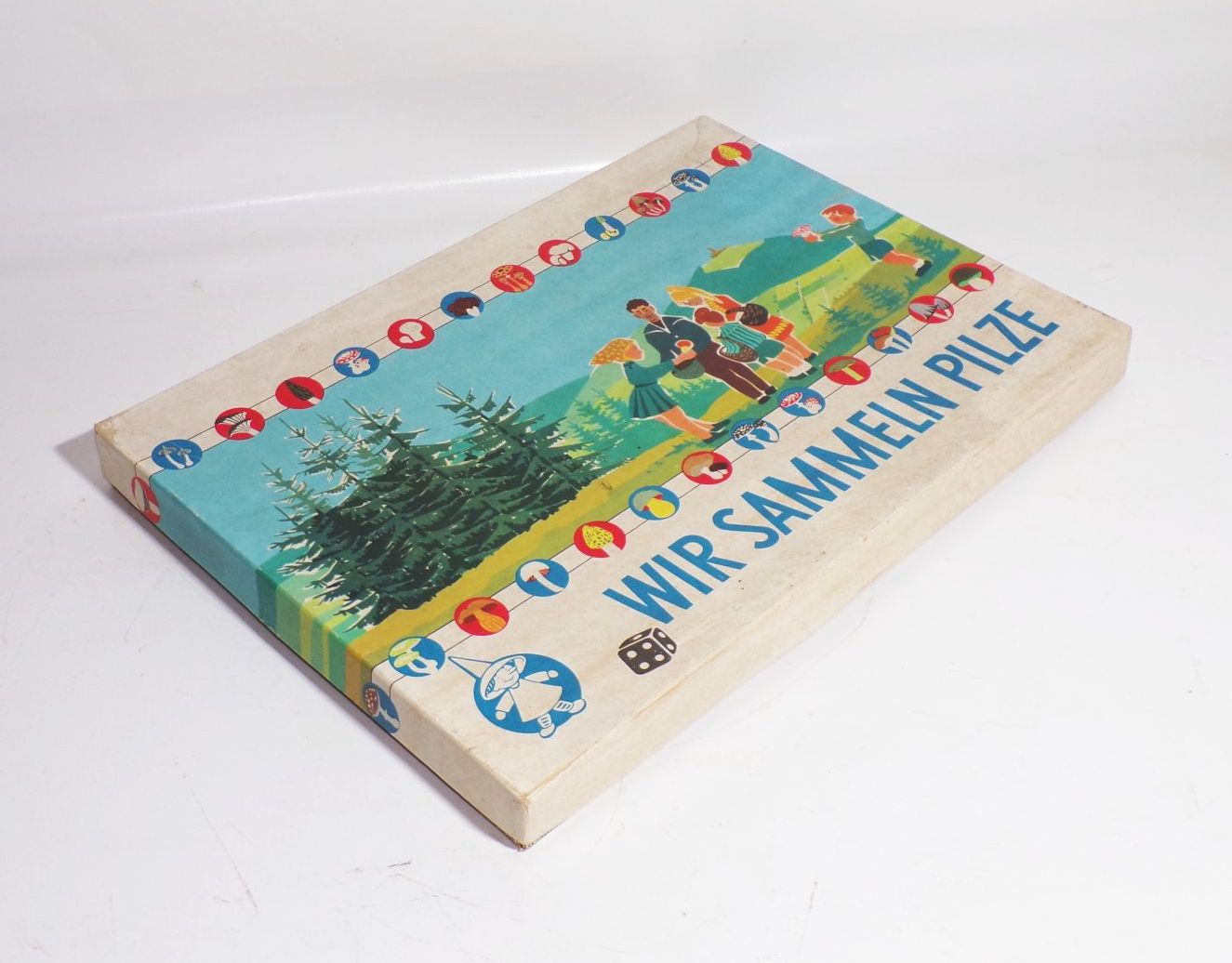 Wir sammeln Pilze DDR Spika Brettspiel 