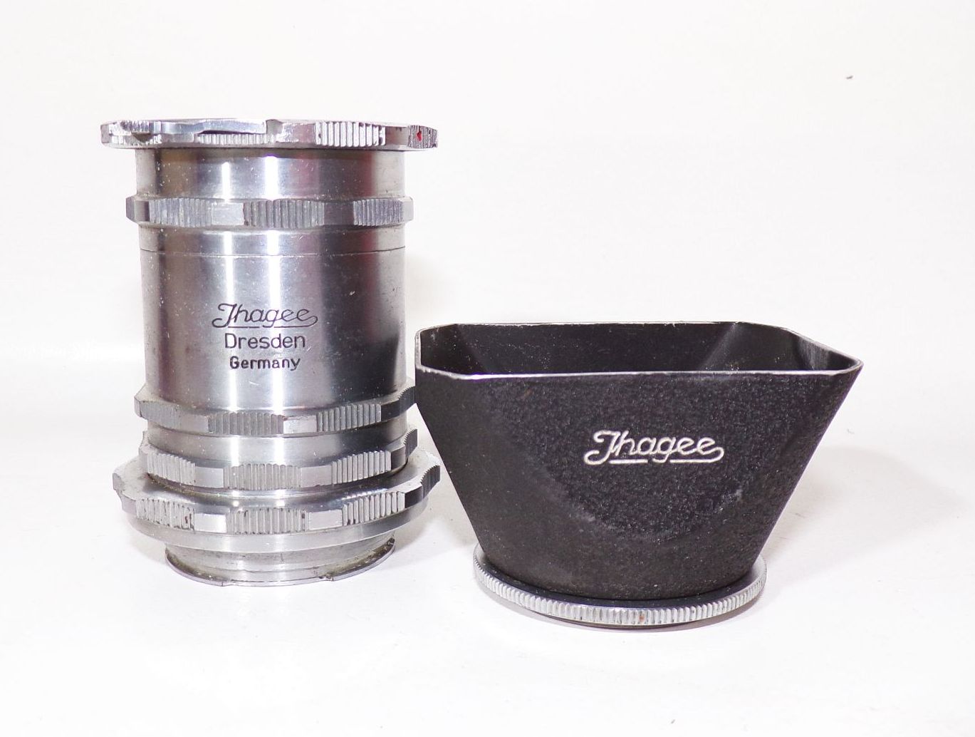 Exa Ihagee Dresden Spiegelreflexkamera mit Zubehör