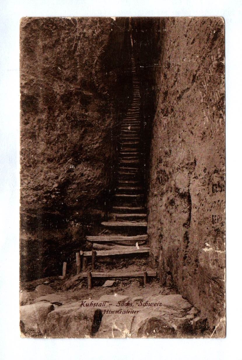 Ak Kuhstall Sächsische Schweiz Himmelsleiter Bad Schandau Ak Kuhstall Sächsische Schweiz Himmelsleiter Bad Schandau