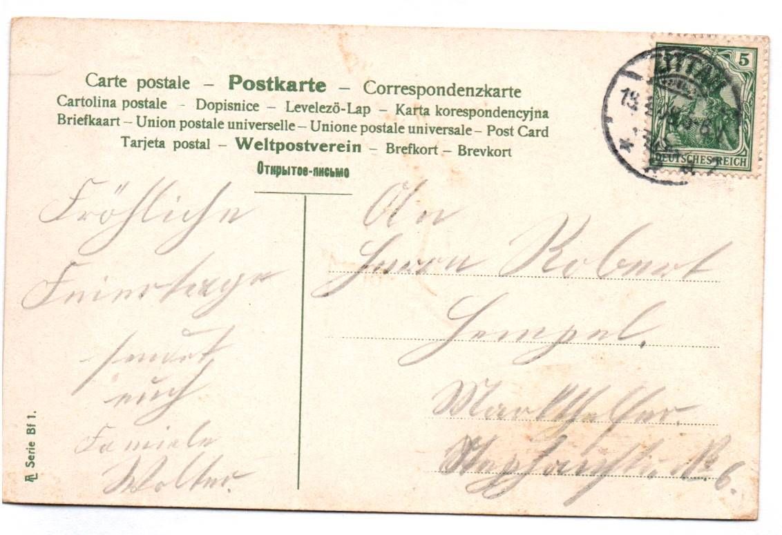 Litho Ansichtskarte feine Dame mit Hasen Fröhliche Ostern 1908