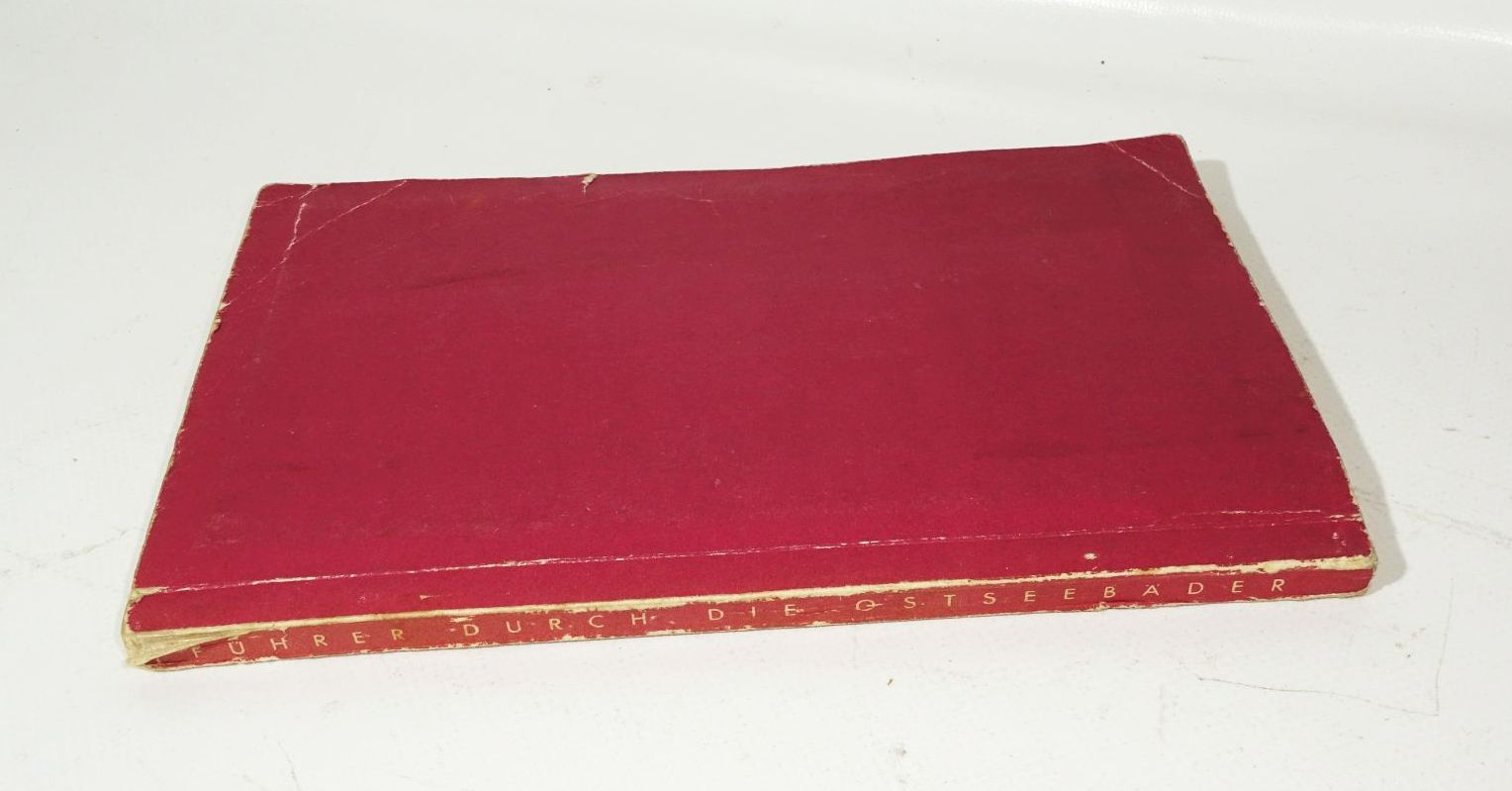 Ferien an der deutschen Ostsee 1936 Ostpreußen Landkarte