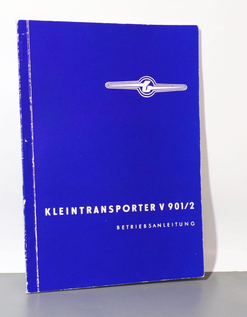 Kleintransporter V901 2 Betriebsanleitung Barkas Framo 1960