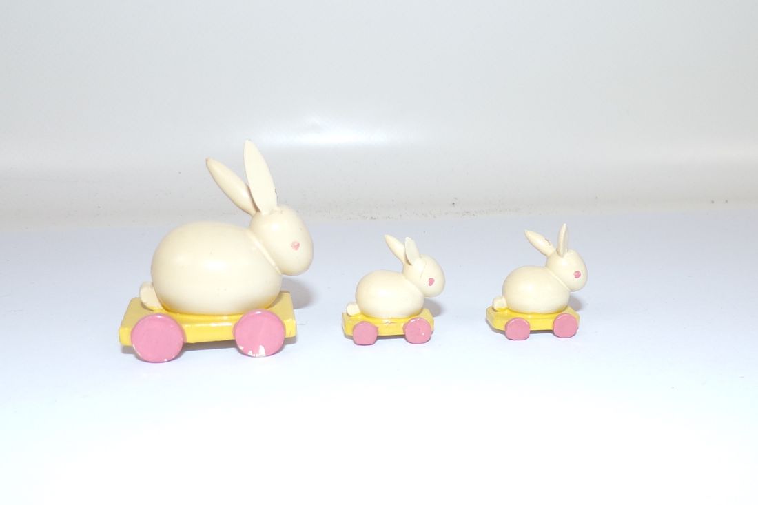 Wendt u Kühn Häschen kleine Figuren Erzgebirge