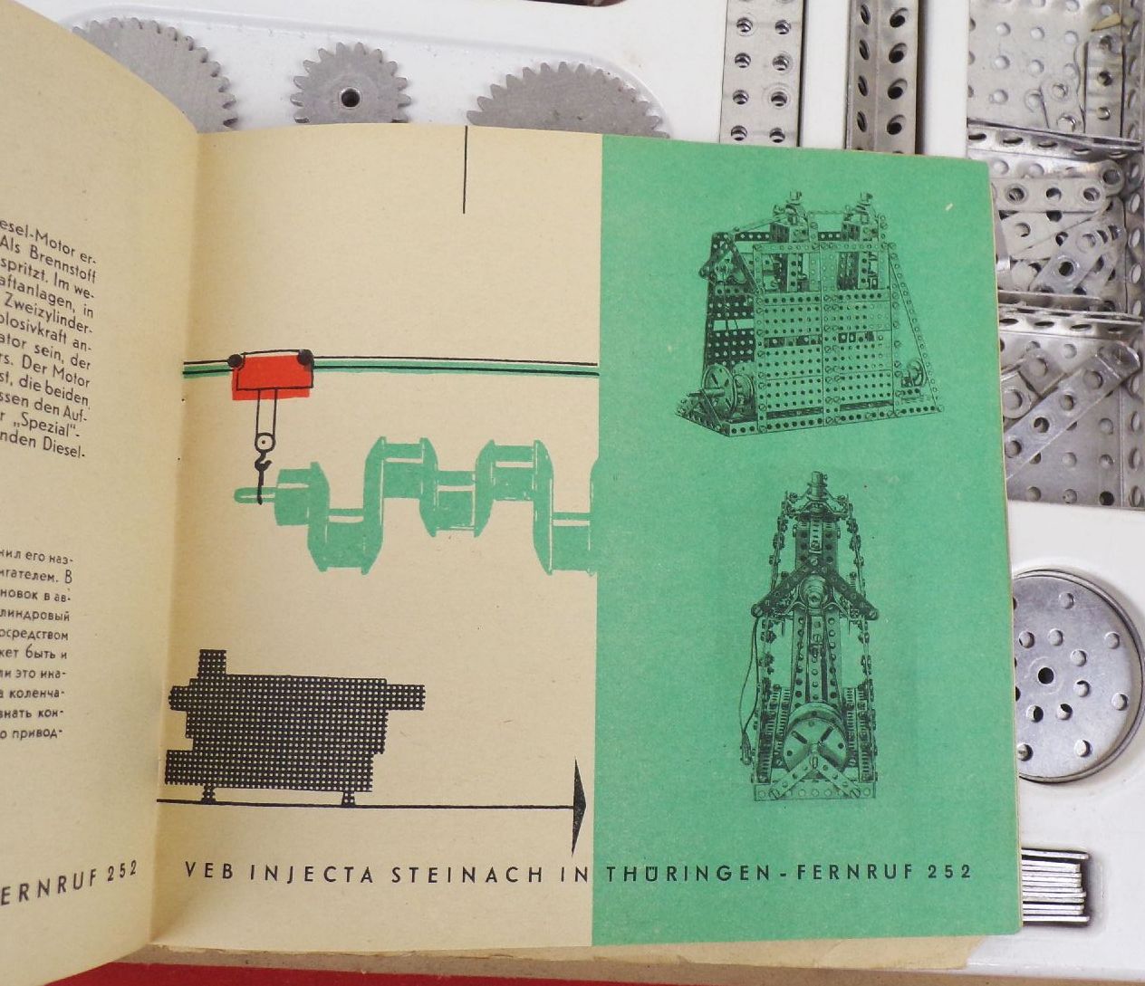 Sonneberger Metallbaukasten DDR 