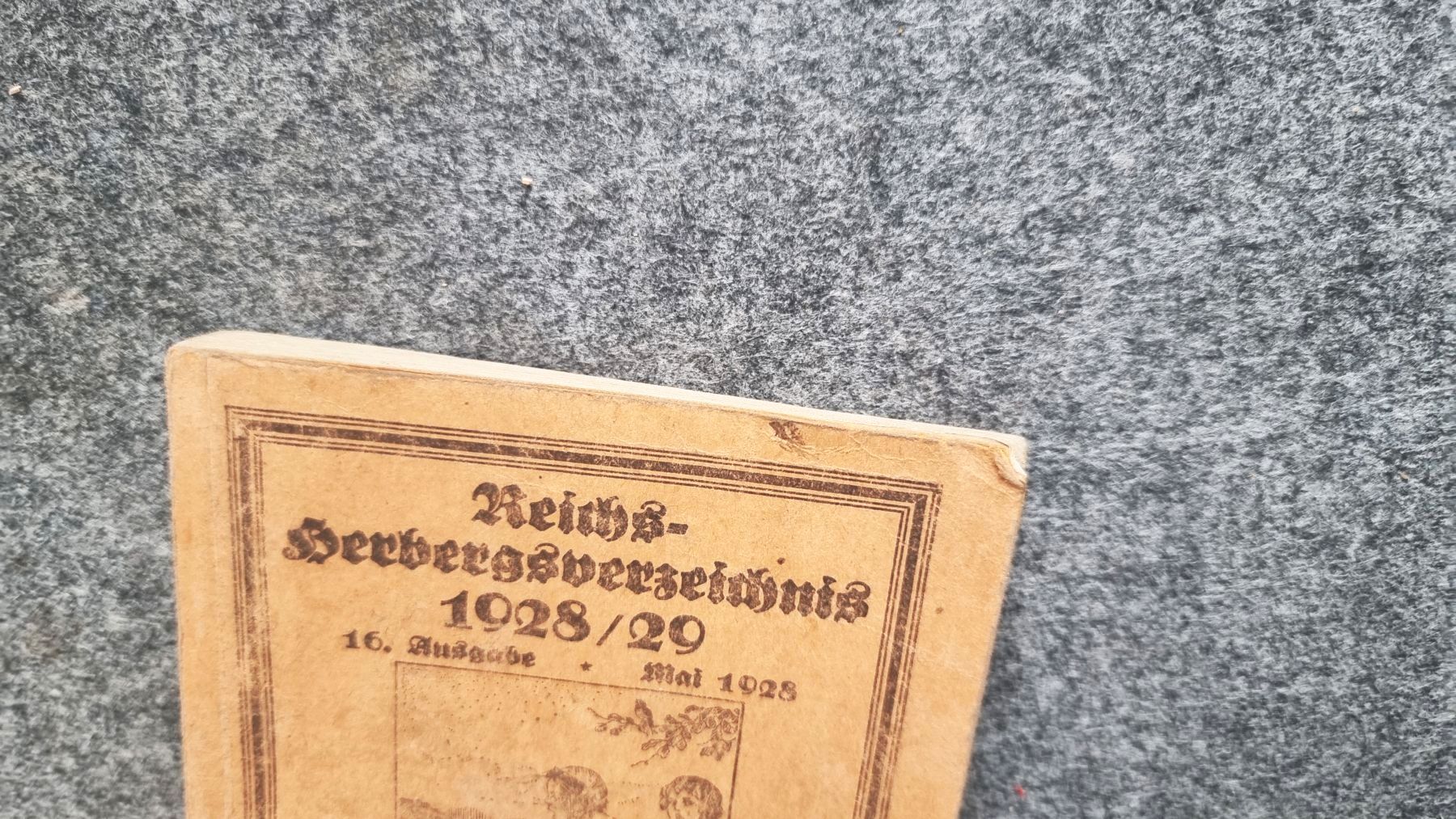Reichs Herbergsverzeichniss 1928 Verband für deutsche Jugendherbergen Reichs Herbergsverzeichniss 1928 Verband für deutsche Jugendherbergen