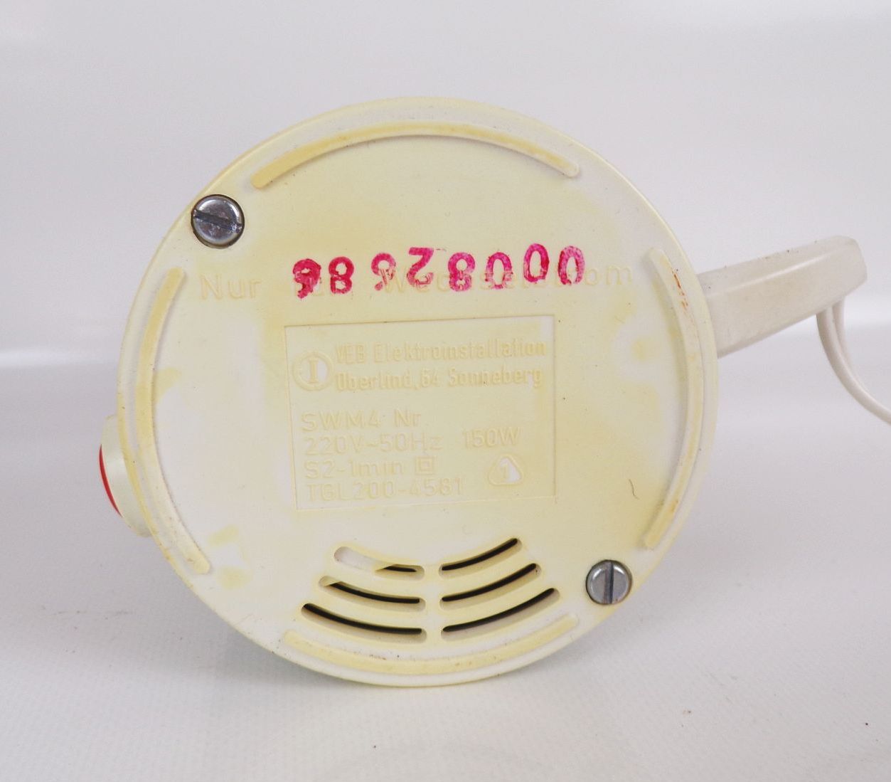 Kaffeemühle DDR Schlagwerkmühle Aka Electric OVP 