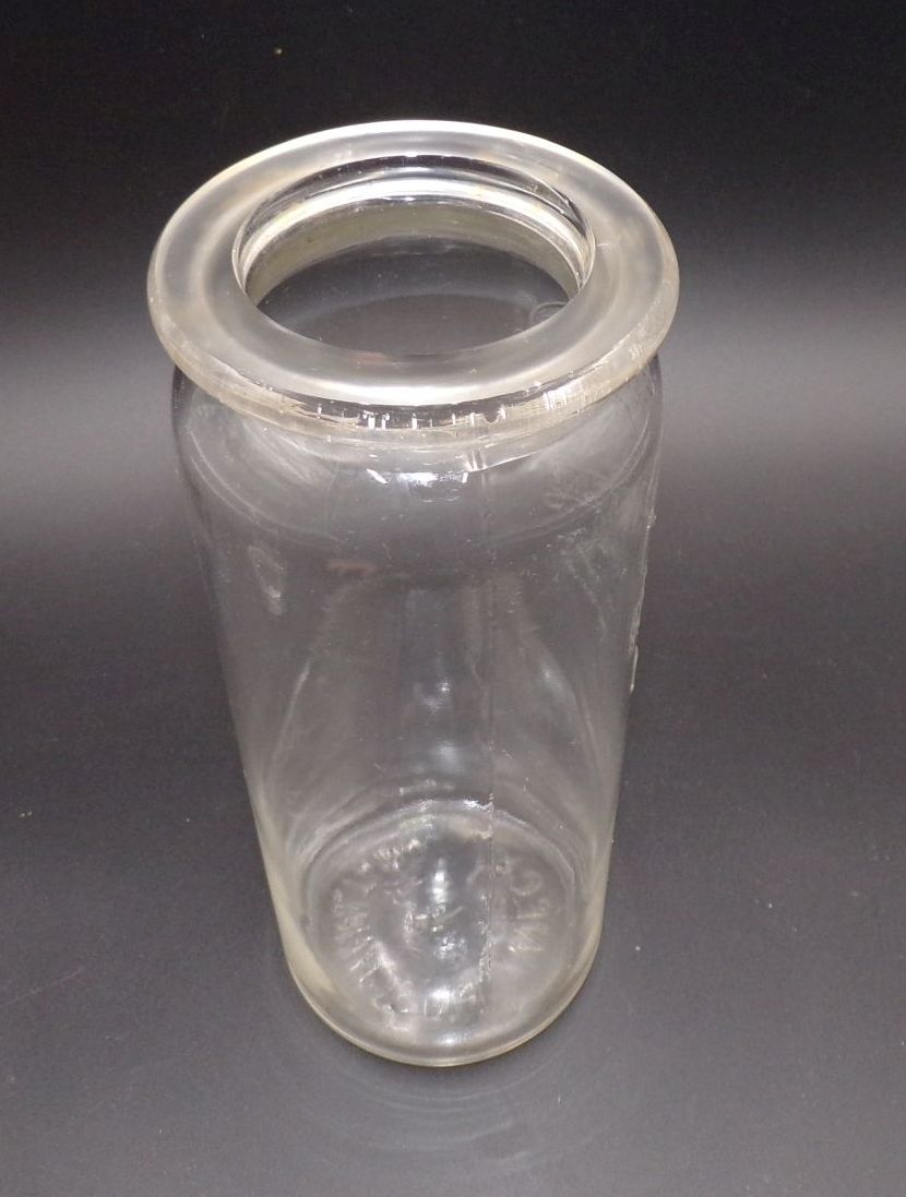 Altes Weck Frischehaltung Glas Einmachglas Vorratsglas Küche 