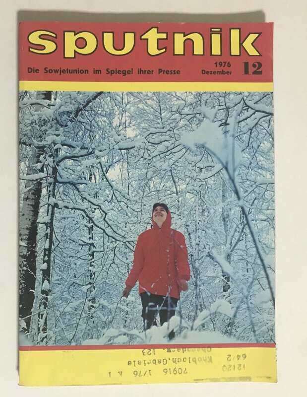 Sputnik Hefte UDSSR Bücher verschiedene Jahrgänge 1971 bis 1976