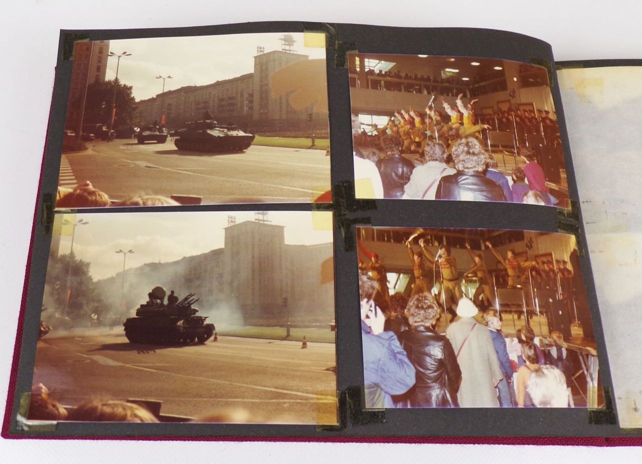 2 x Fotoalbum Ost Berlin DDR 1980er Vintage GDR Fotos