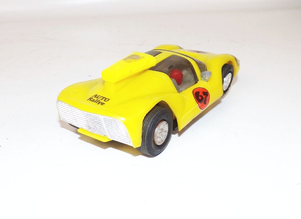 Prefo Rennauto Gelb Rennwagen Auto DDR Prefo Rennauto Gelb Rennwagen Auto DDR