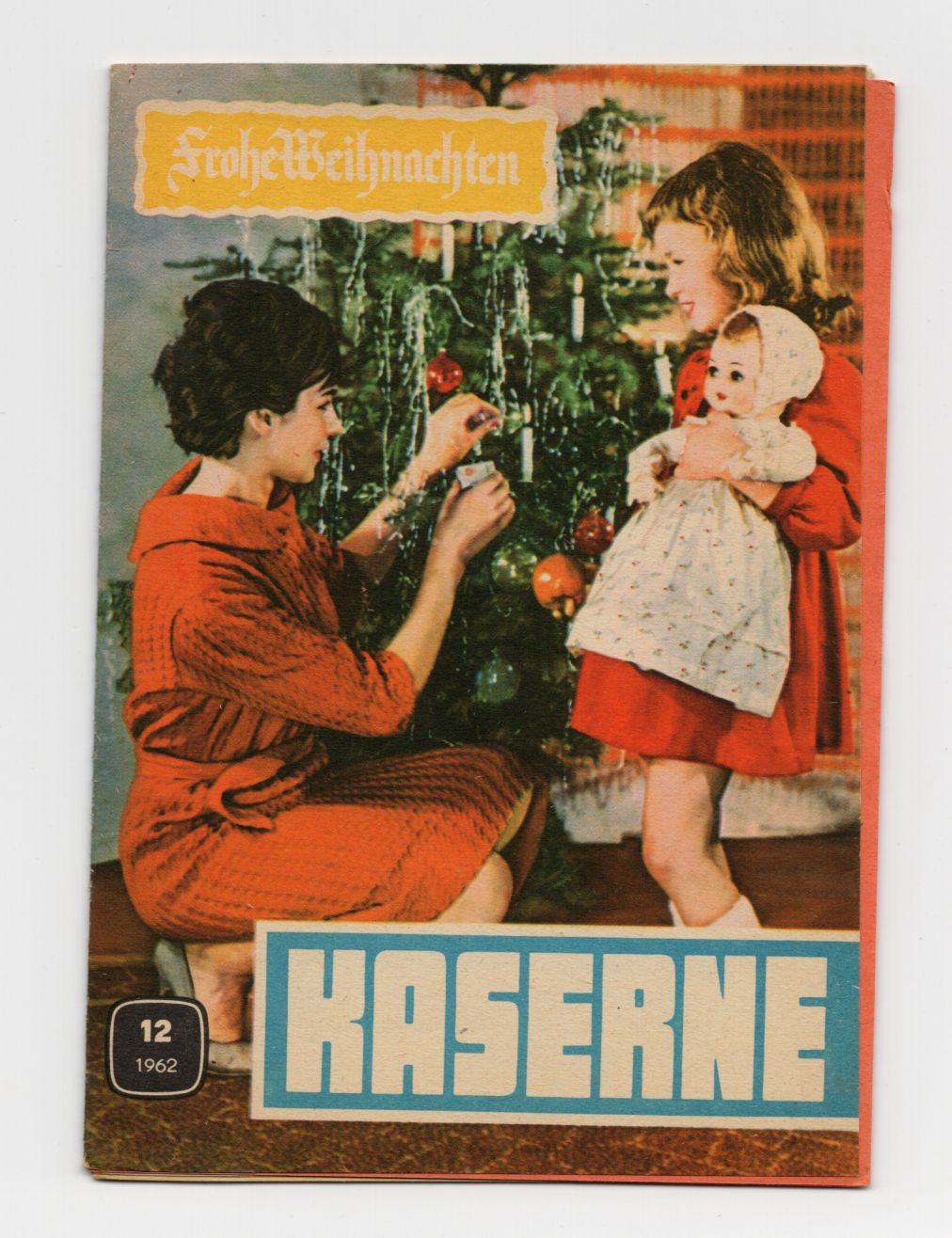 DDR Propaganda Zeitschrift Kaserne 12 von 1962 Tarnschrift gegen BRD