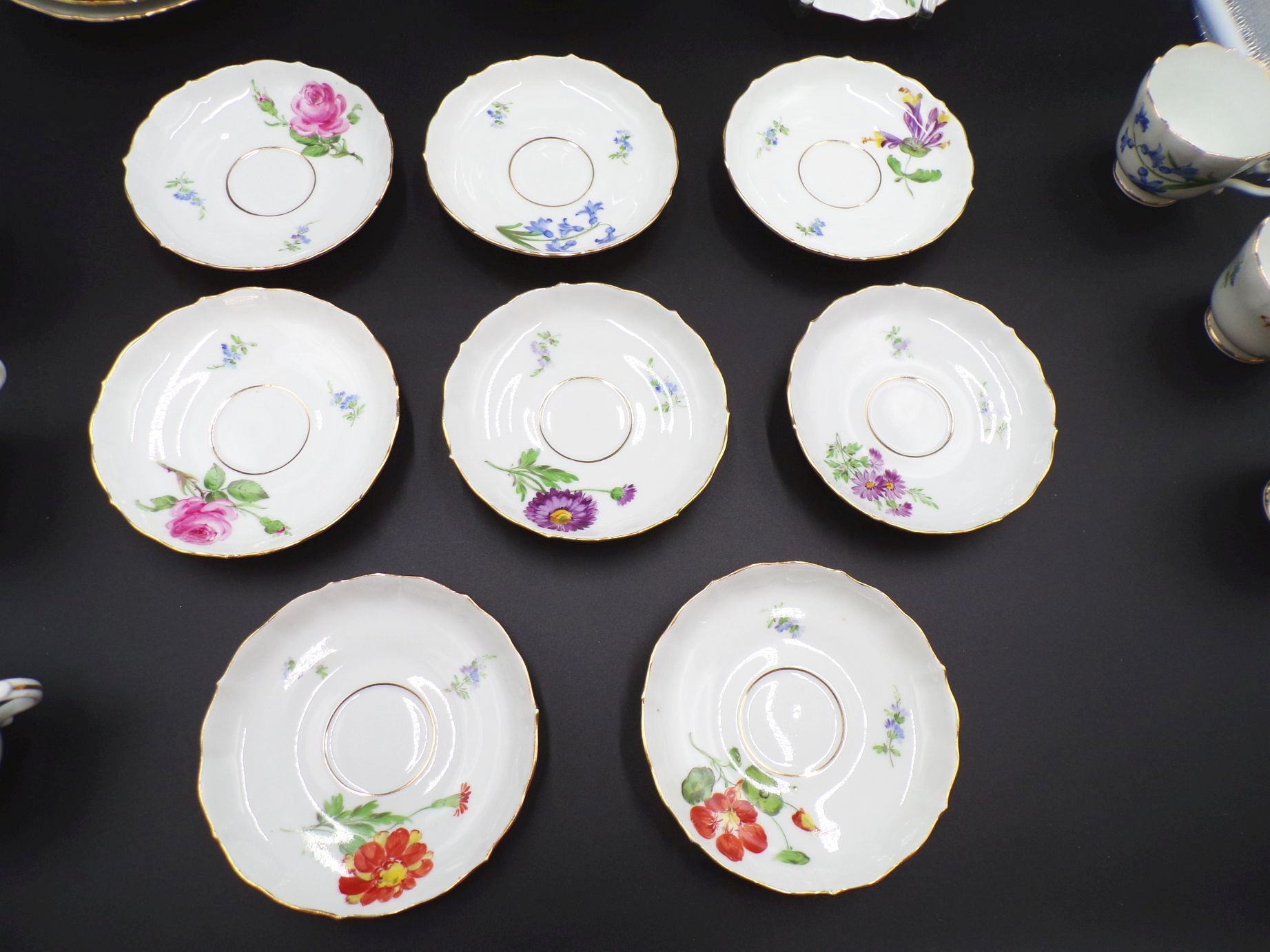 Meissen Kaffeeservice Bunte Blume 26 Teile 2 Wahl Meissen Kaffeeservice Bunte Blume 26 Teile 2 Wahl