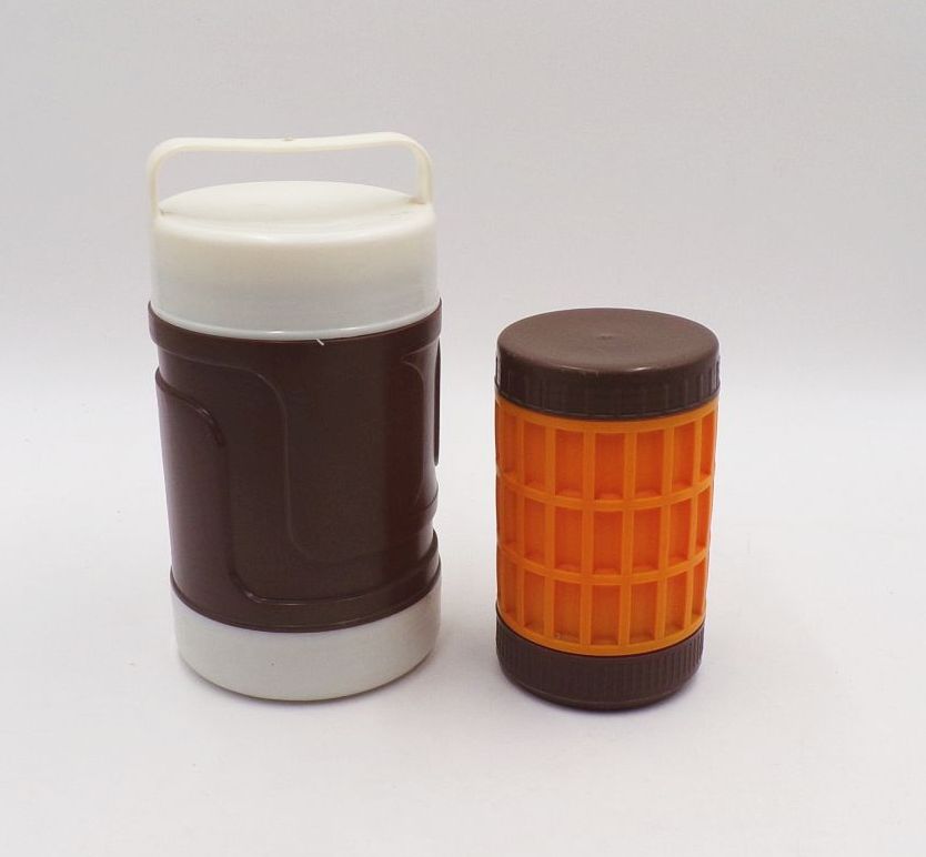 DDR Eisbehälter Thermosflasche Eisbombe 2 Stück Retro DDR Eisbehälter Thermosflasche Eisbombe 2 Stück Retro