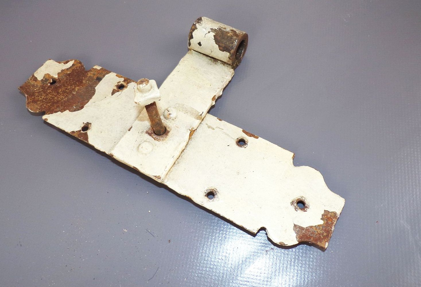 Alte handgeschmiedete Türbänder Eisen Türband