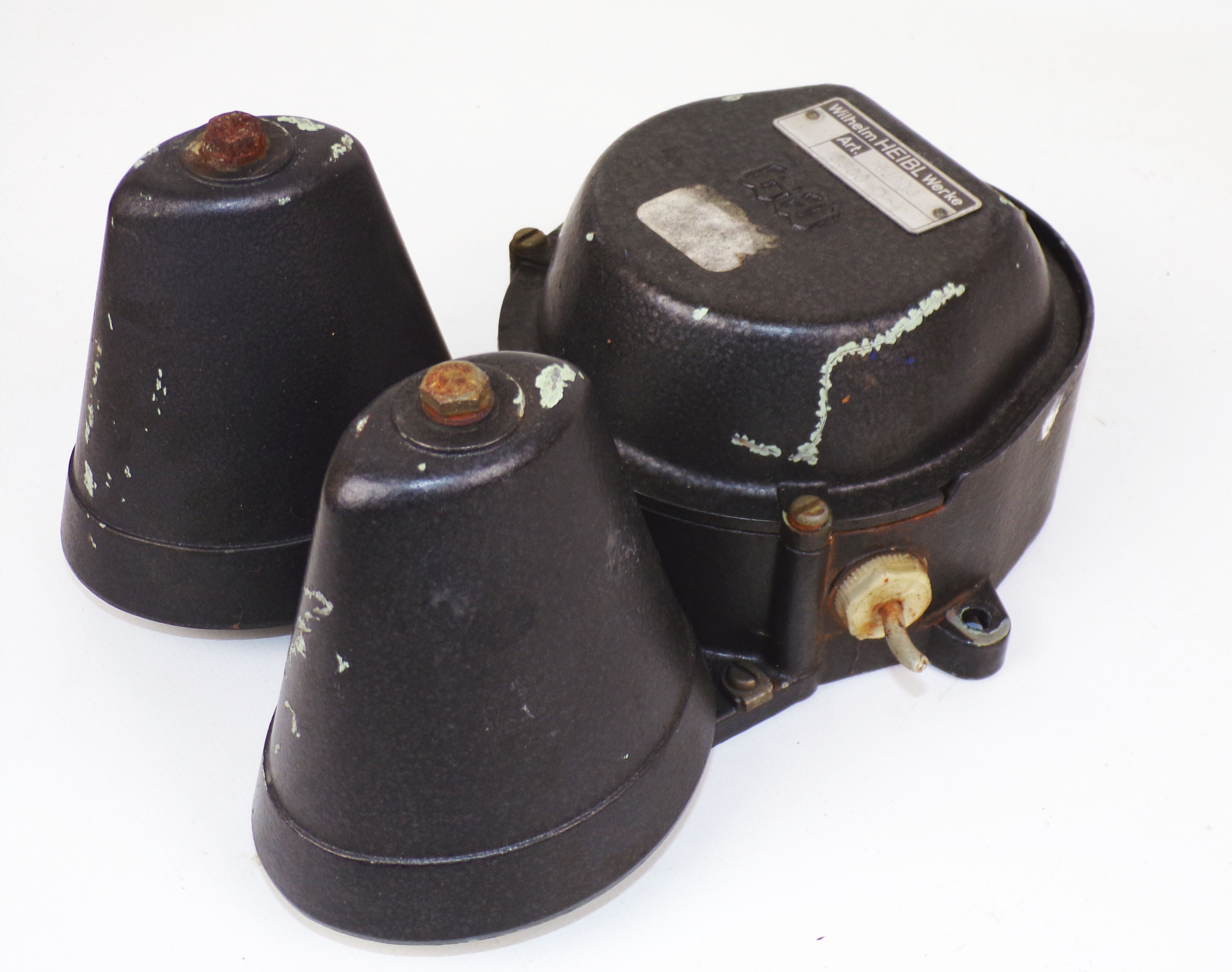 Alte Heibl Klingel Läute Glocke 5000 Ohm Werkstattklingel Schulklingel Industriedesign Alte Heibl Klingel Läute Glocke 5000 Ohm Werkstattklingel Schulklingel Industriedesign