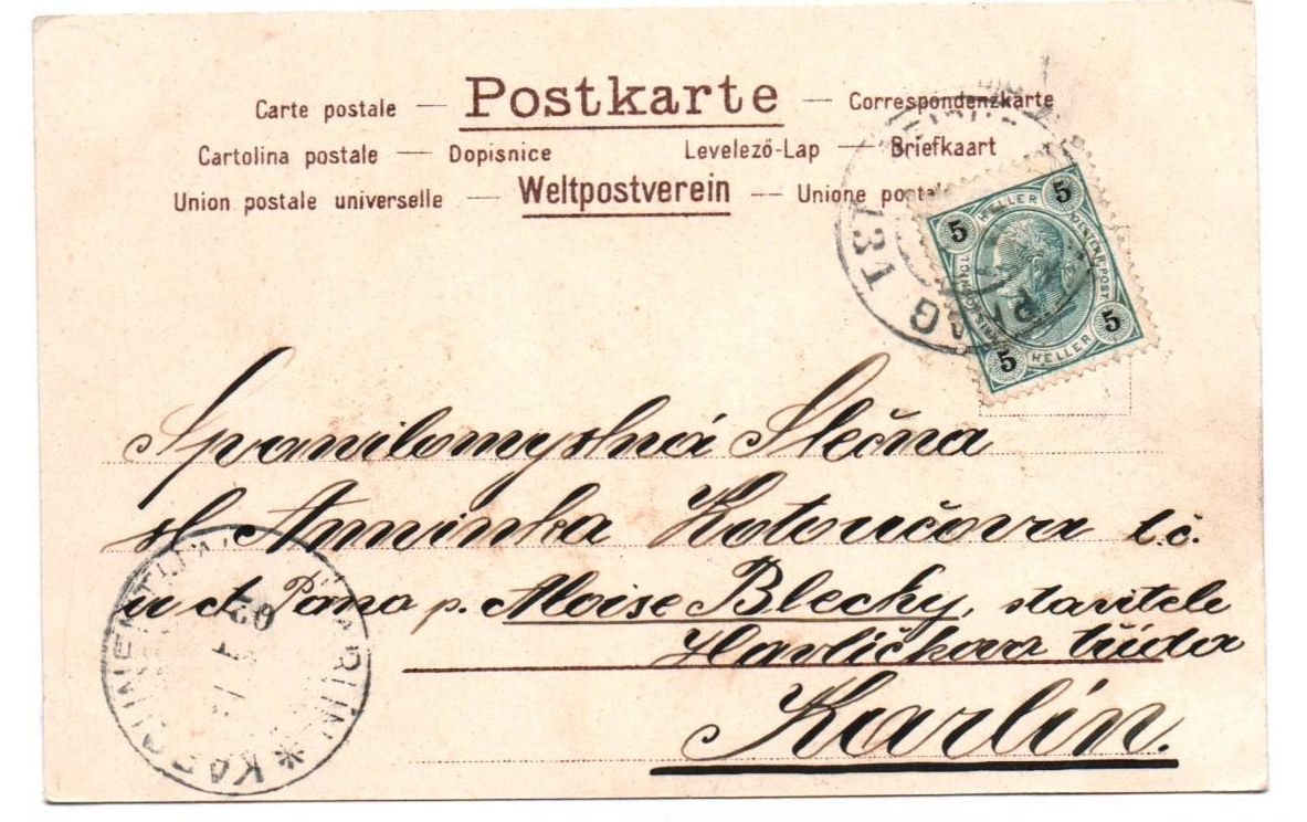 Litho Ak Engel am heissen Kessel Kuk 1902 Tschechien 