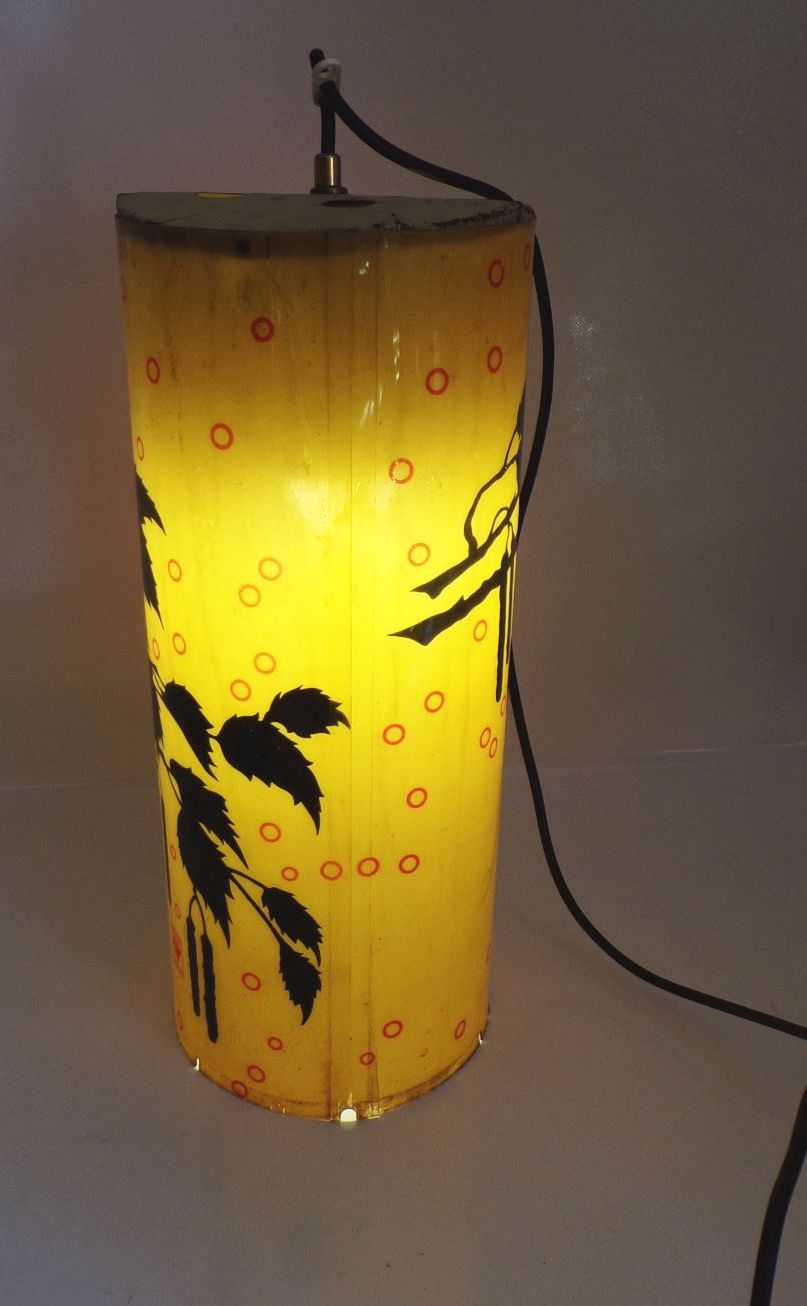 Alte Reklame Leuchte Dr Dralle Birkenhaarwasser Frisör Kosmetik Drogerie