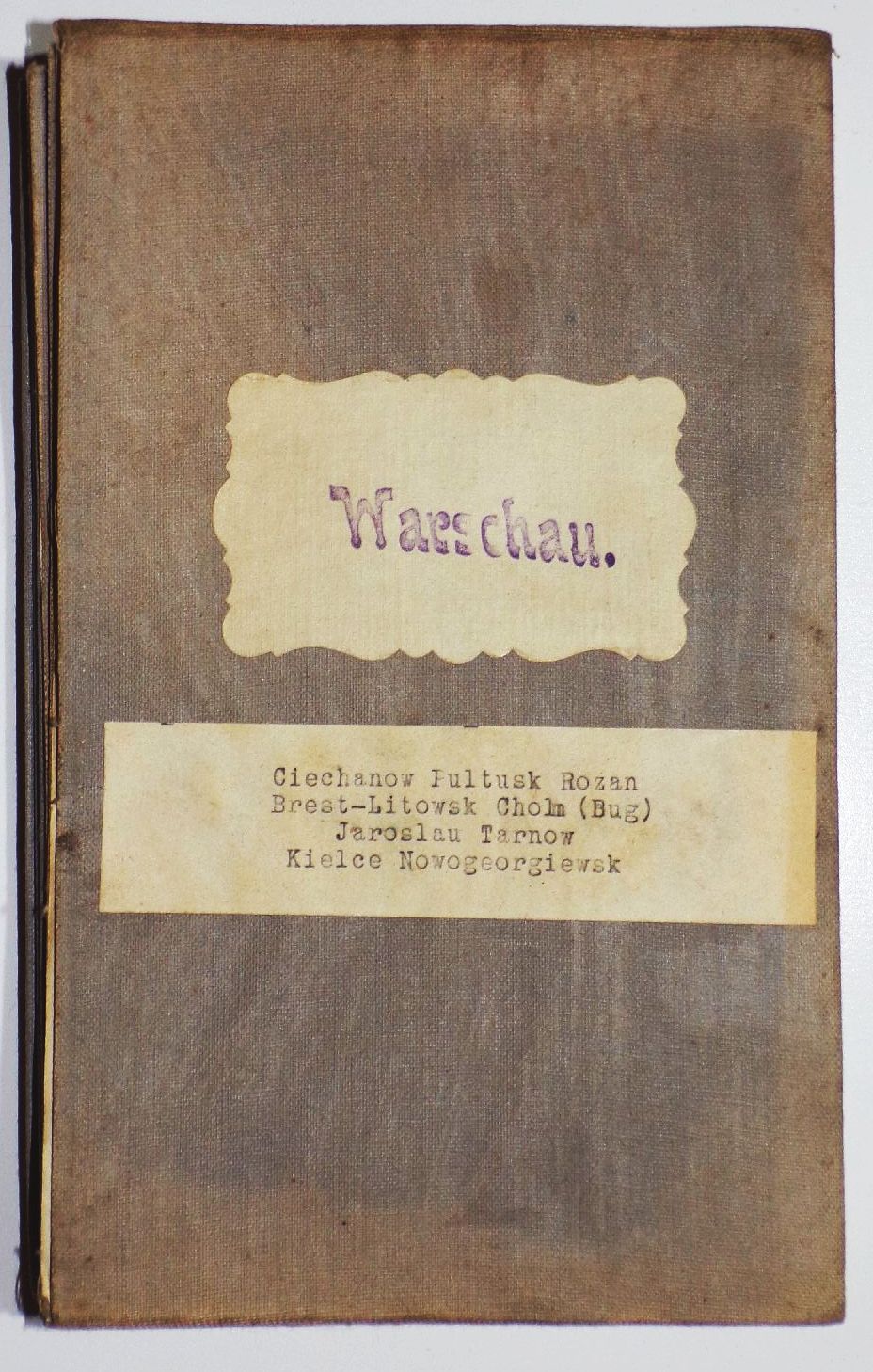 Alte Landkarte 1 Wk Warschau Brest Litowsk Radom Lublin Kielze Tomaszow Polen 1914