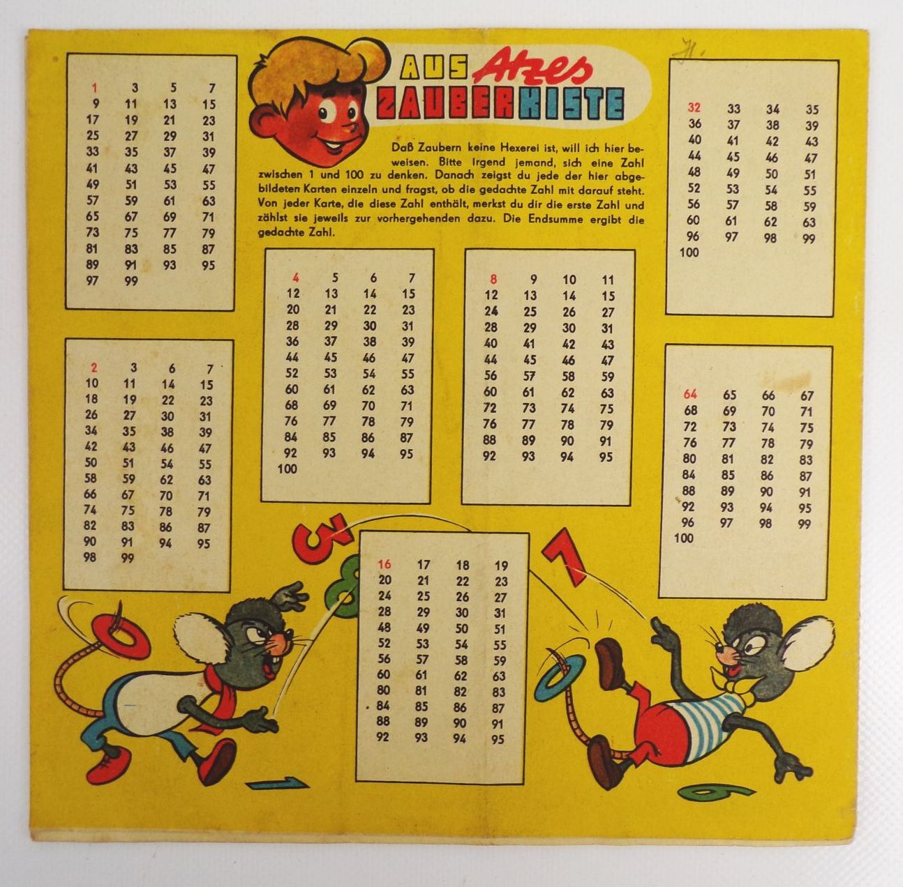 Atze Jahrgang 1960 Nummer 3 mit Fix und Fax Comic 