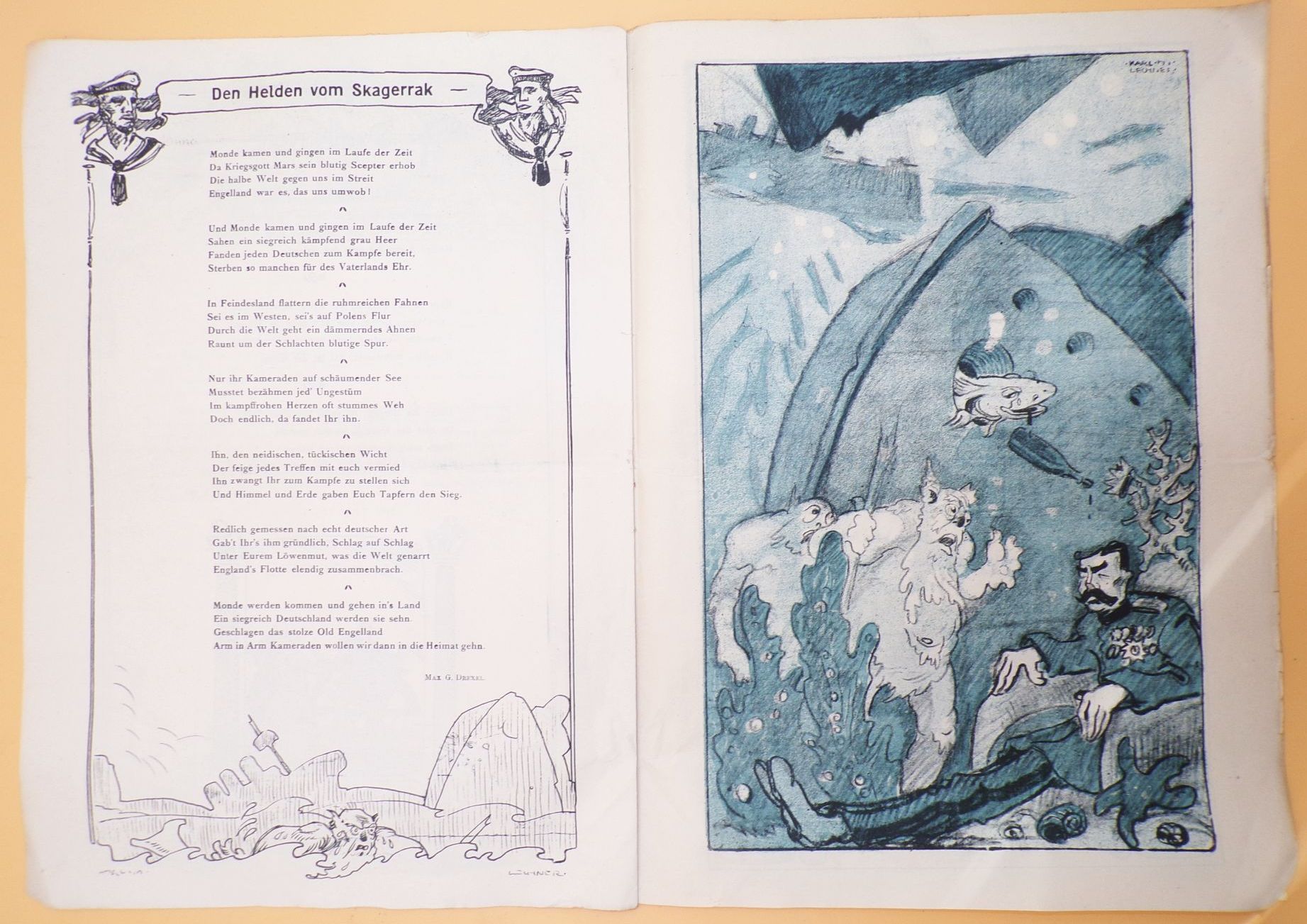 Alte Zeitung Die Sappel No 5 von 1916 Vogesen Juli 1