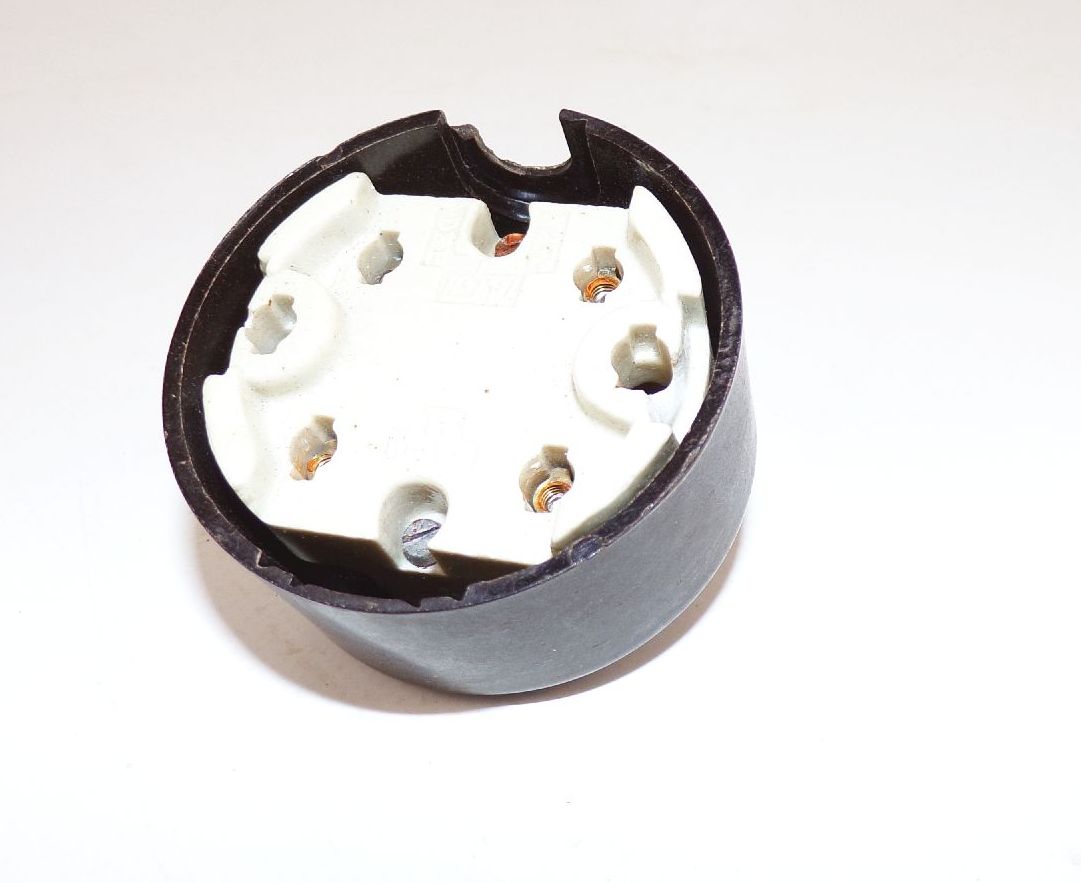 Alter Wandschalter Bakelit Aufputz An Aus Lichtschalter 