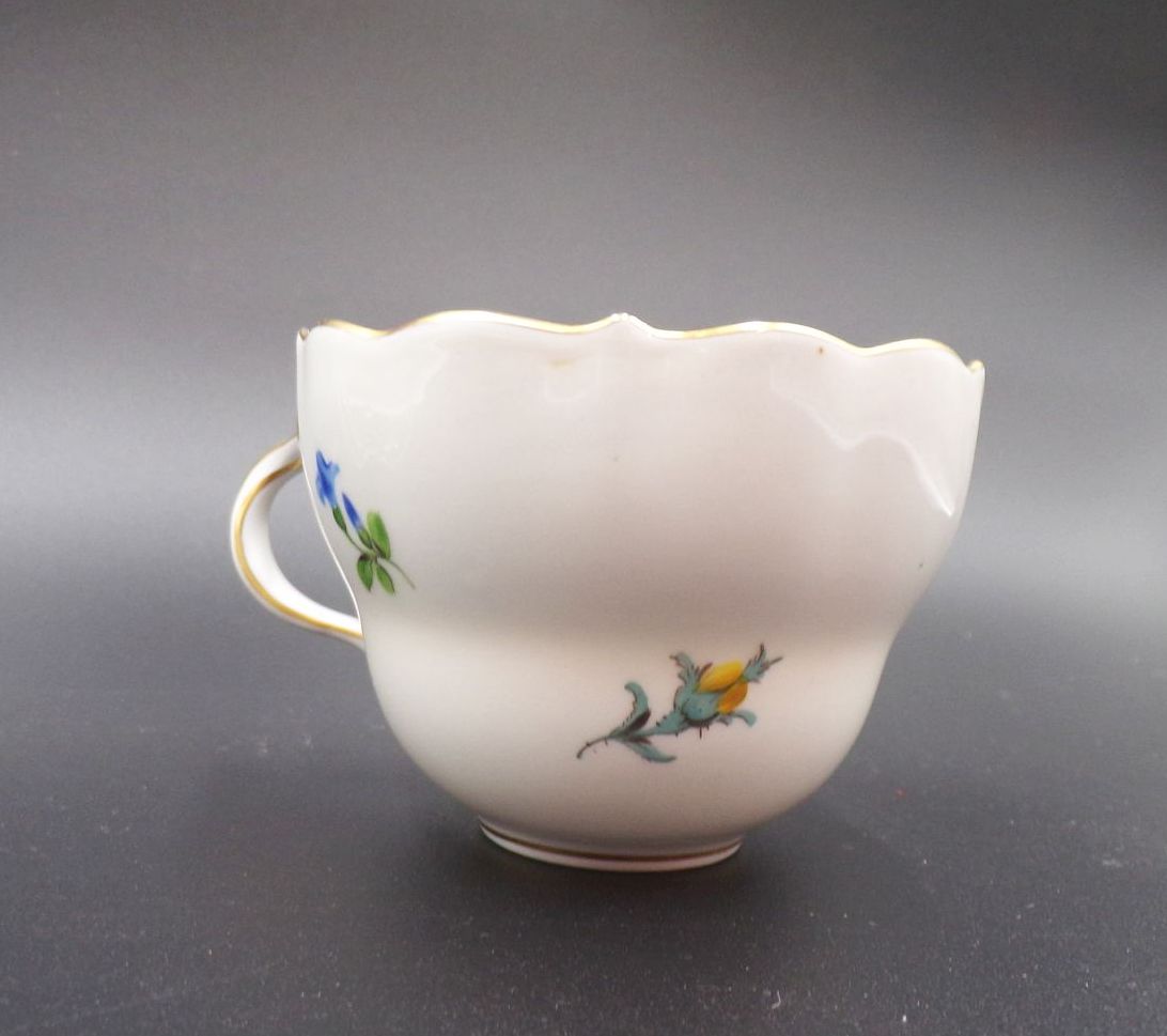 Meissen Porzellan Gedeck 3teilig Tulpe Meissen Porzellan Gedeck 3teilig Tulpe