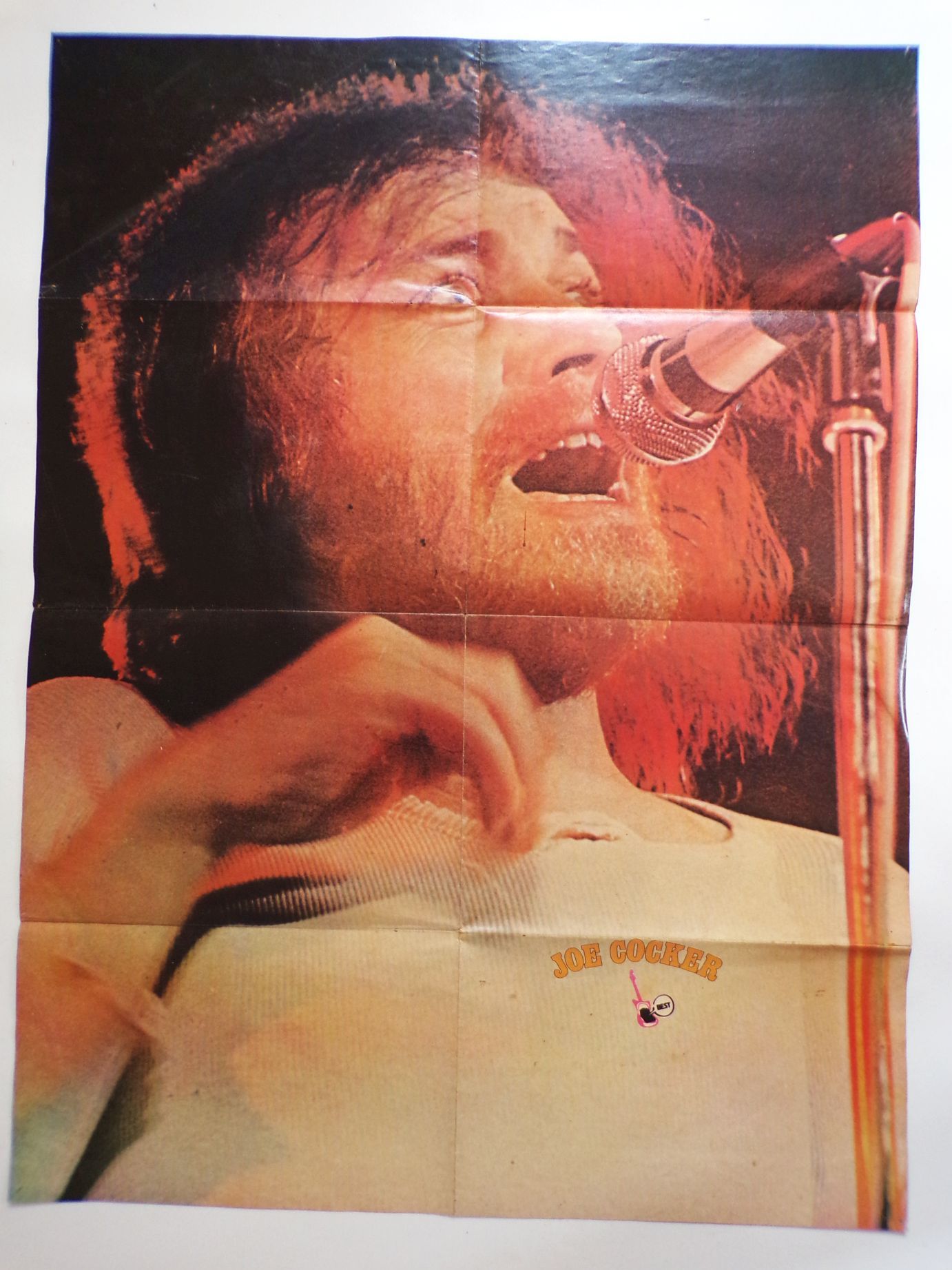 Altes Best Poster Robert Plant Led Zeppelin Joe Cocker Vintage Altes Best Poster Robert Plant Led Zeppelin Joe Cocker Vintage