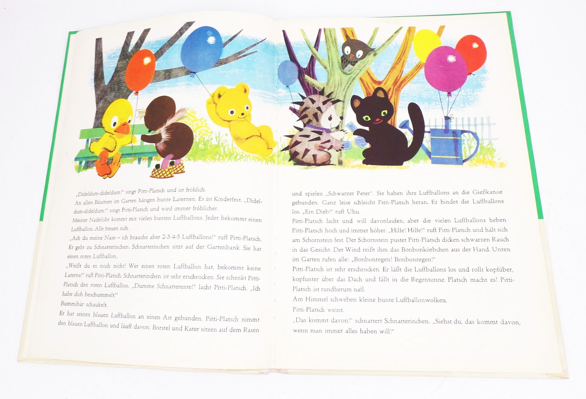 Die lustigen Streiche des Pitti Platsch 1966 DDR Kinderbuch