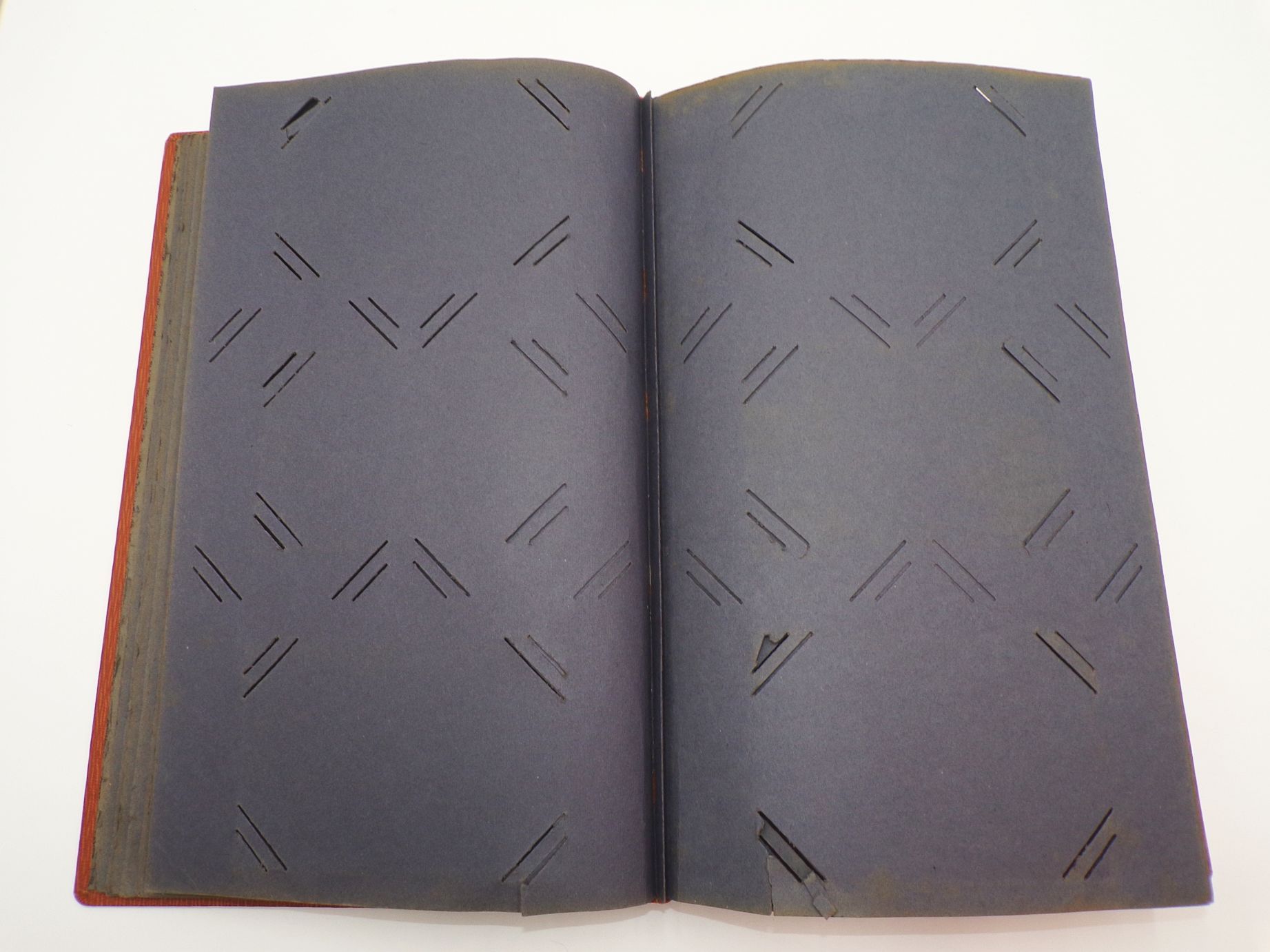 Leeres Ansichtskartenalbum Leeralbum für 256 Karten 