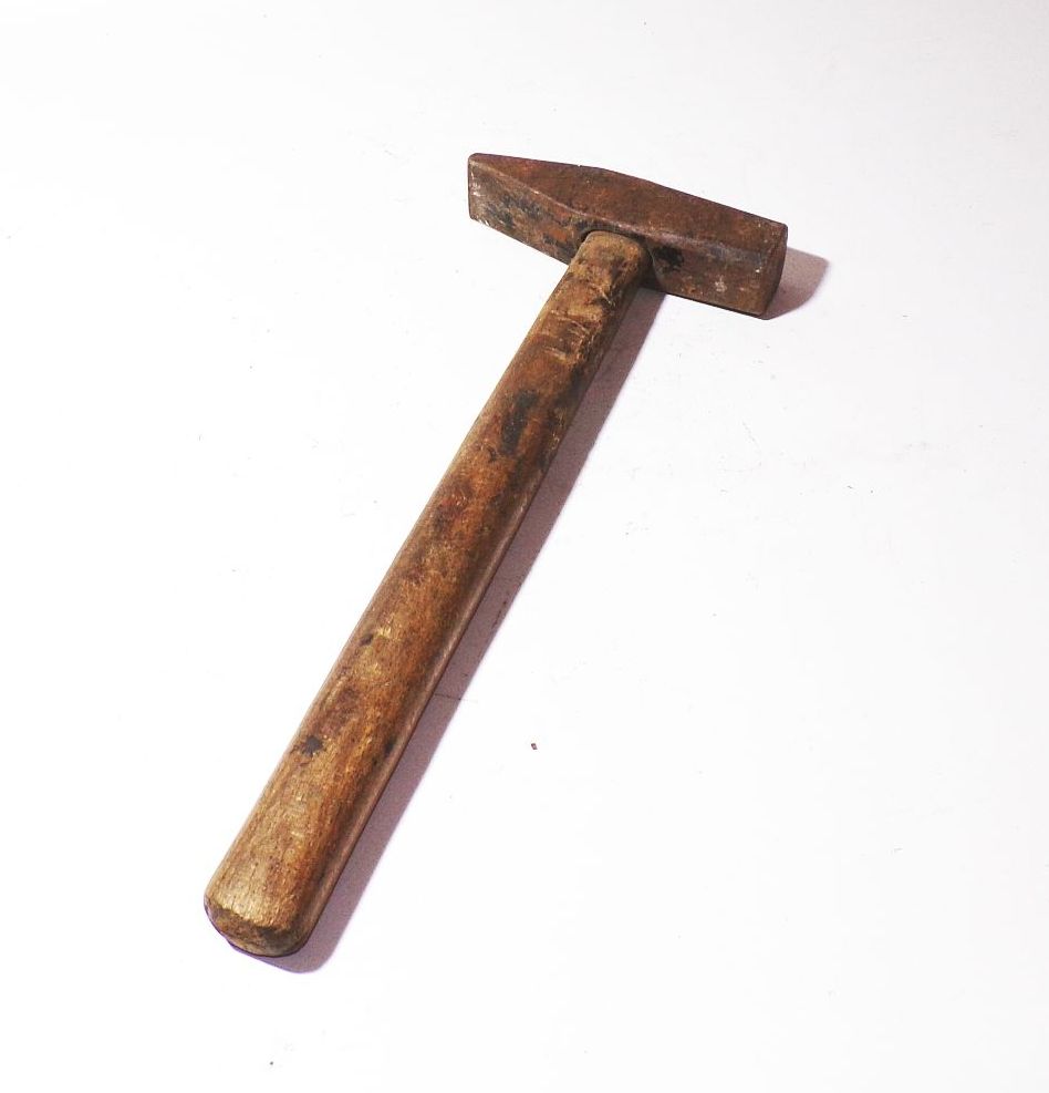Werus Hammer für Schmied Werkzeug einfacher Schmiedehammer