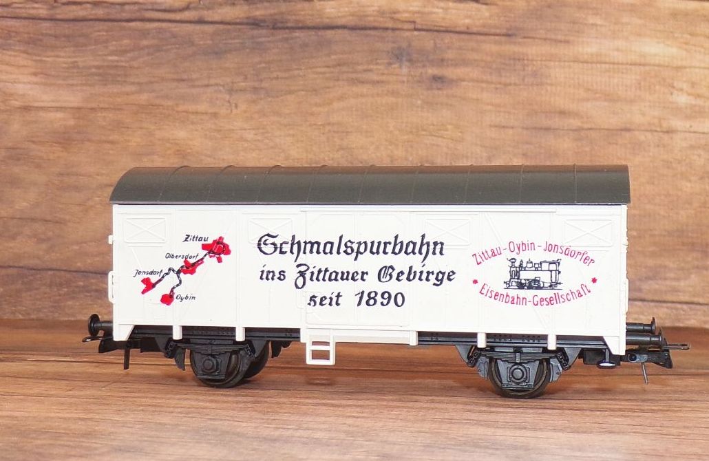 Sachsenmodelle Schmalspurbahn Güterwagen Zittauer Gebirge Spur H0 mit OVP