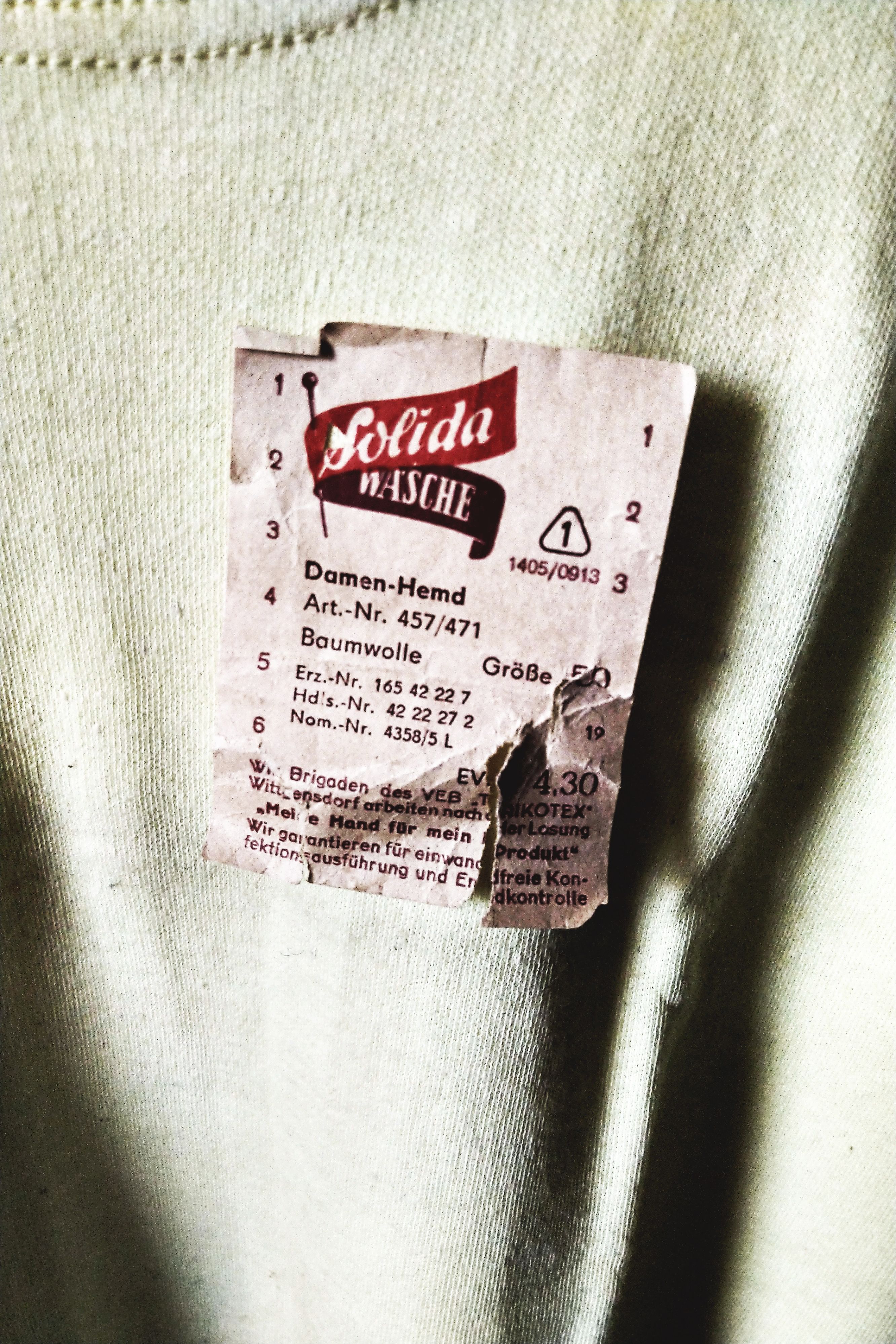 Vintage Damen Nachthemd Unterkleid Negligee Gelb Baumwolle Gr 50