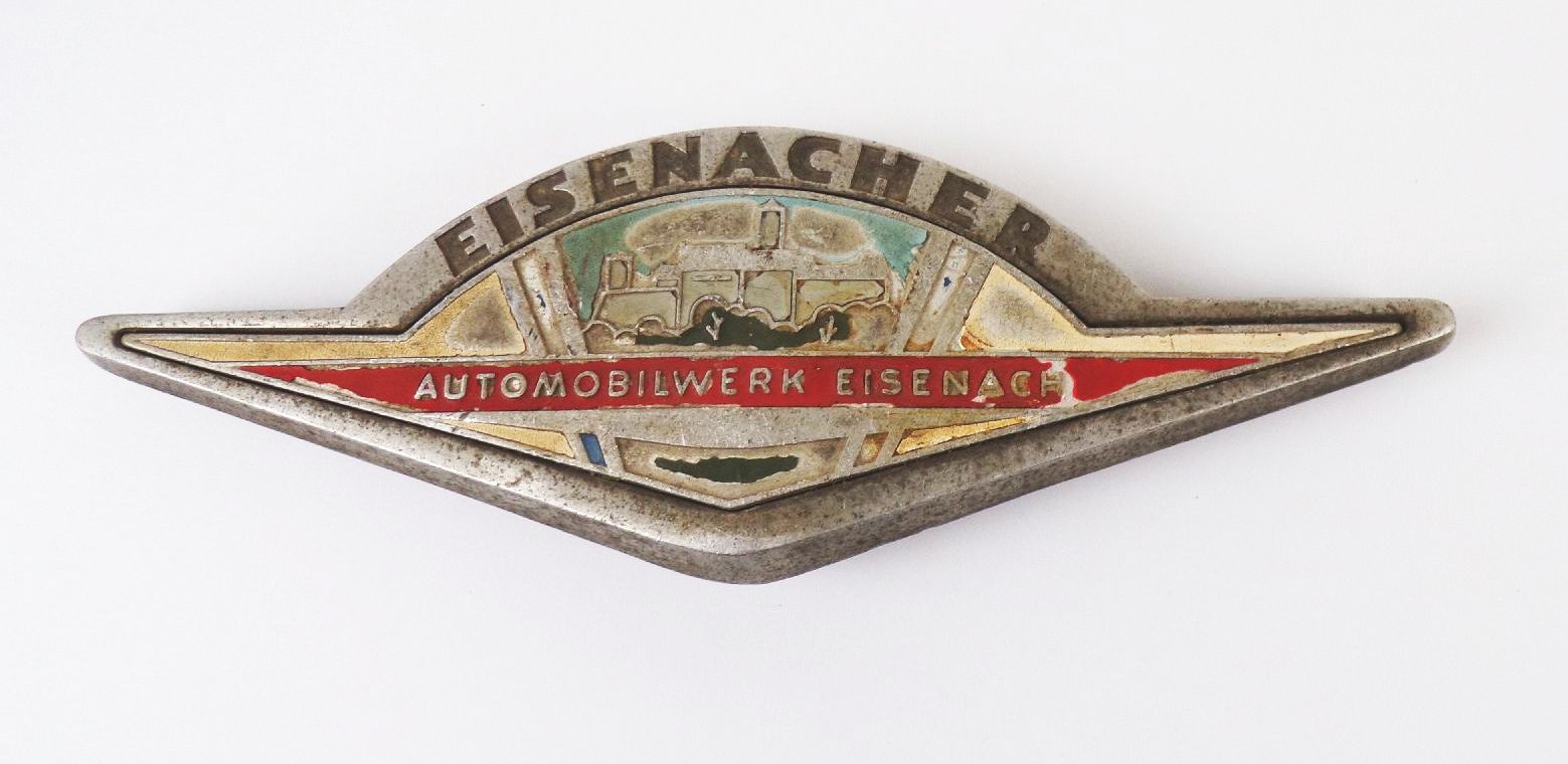 Wartburg Emblem Automobilwerk Eisenach VEB Oldtimer Haubenemblem Wartburg Emblem Automobilwerk Eisenach VEB Oldtimer Haubenemblem