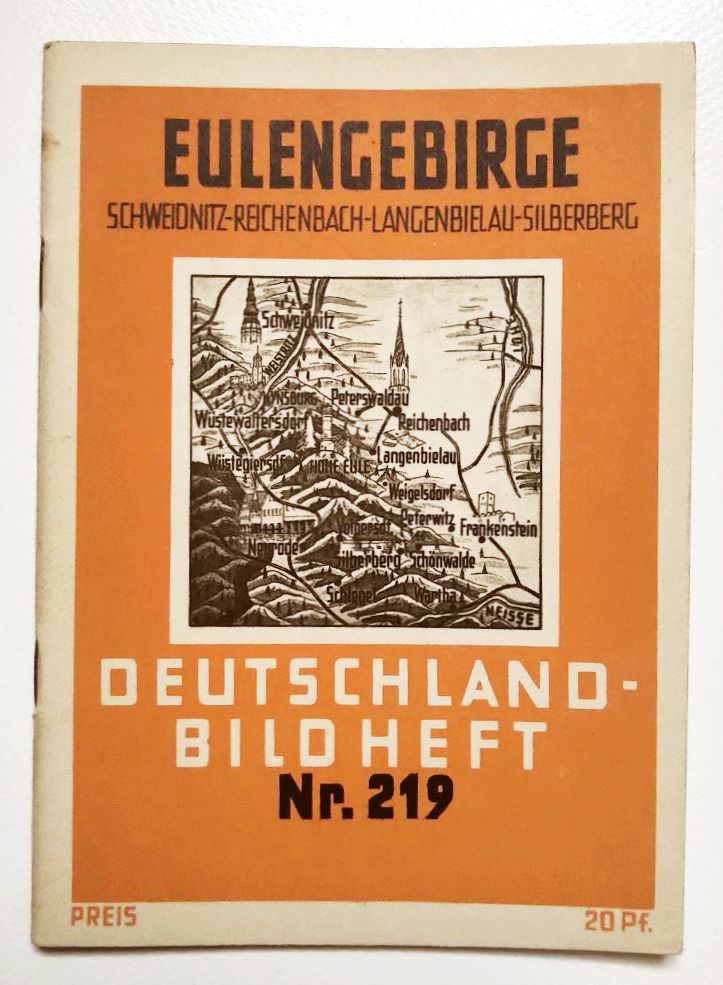 Deutschland Bild Heft Nr 219 Eulengebirge Schweidnitz Reichenbach