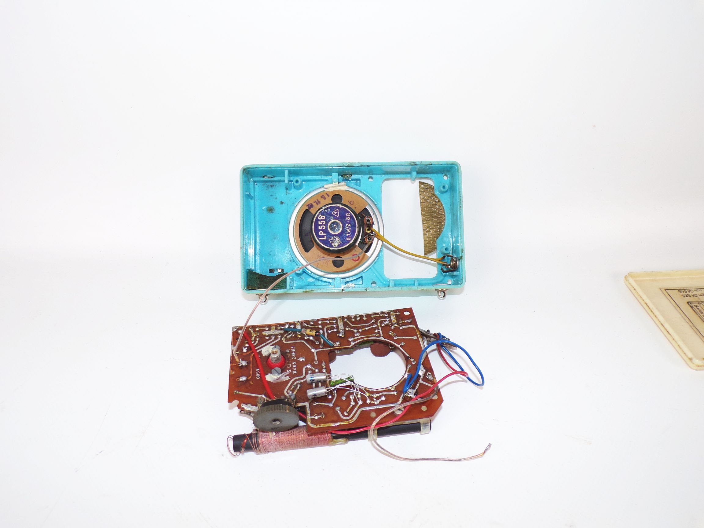 Sternchen Radio Transistorradio Tasche Ersatzteilspender Bastlerware 