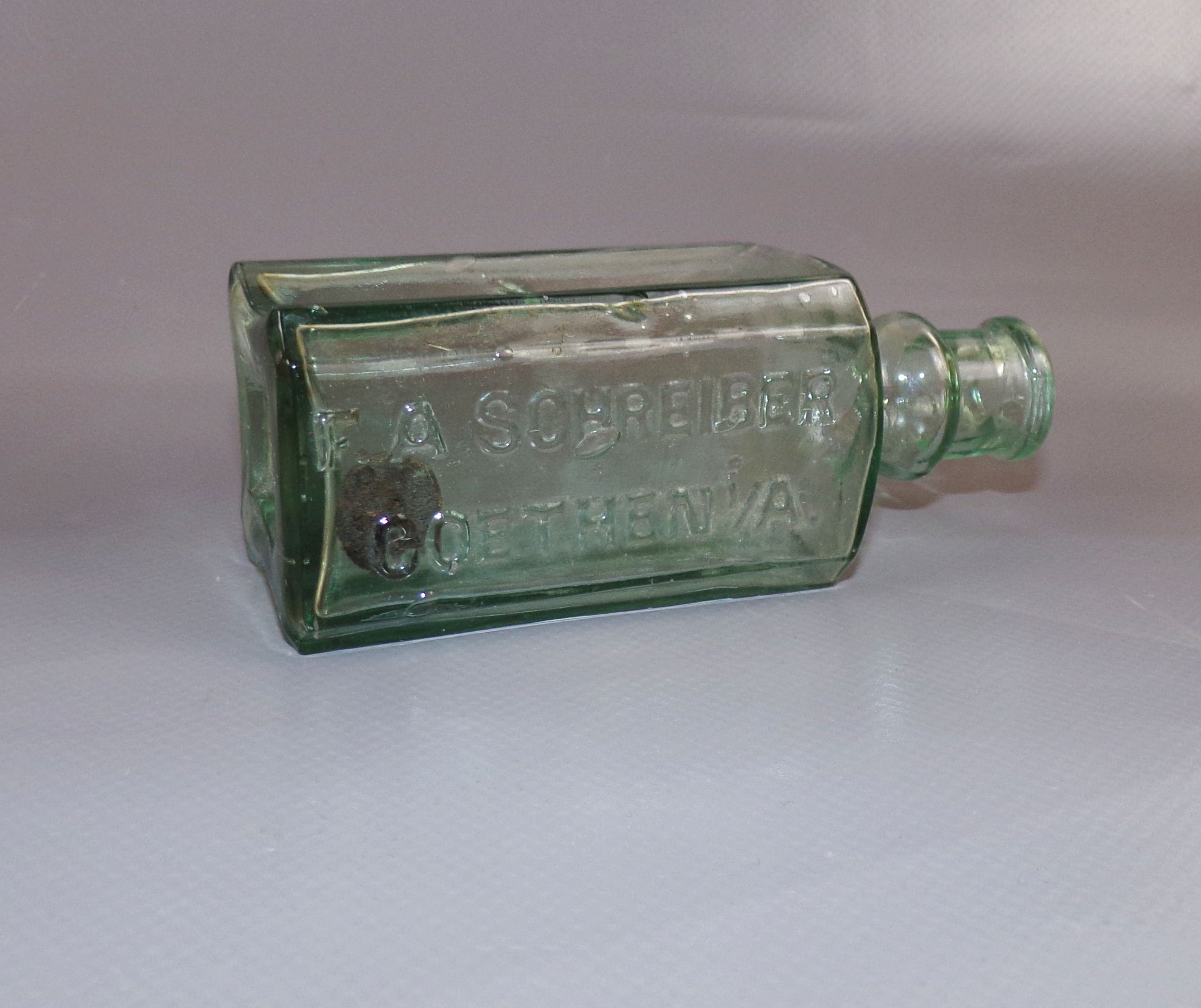 Alte Apotheker Flaschen 7 Stück Glas Bad Ems Köthen Berlin Storp Glasflasche