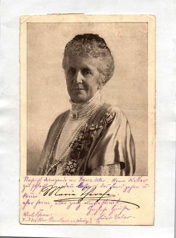 Ak Königin Maria Theresia von Bayern Landeskomitee Krankenpflege im Kriege 1923