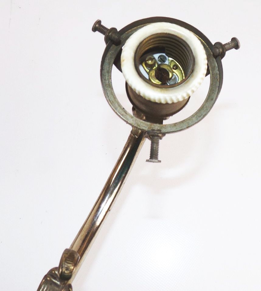 Alte Wandlampe Rocaille um 1900 E27 Antik Wandleuchte Alte Wandlampe Rocaille um 1900 E27 Antik Wandleuchte