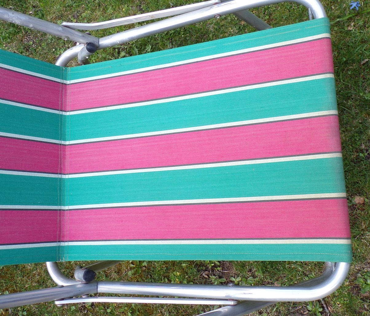 Alter Campingstuhl Klappstuhl DDR Retro Look