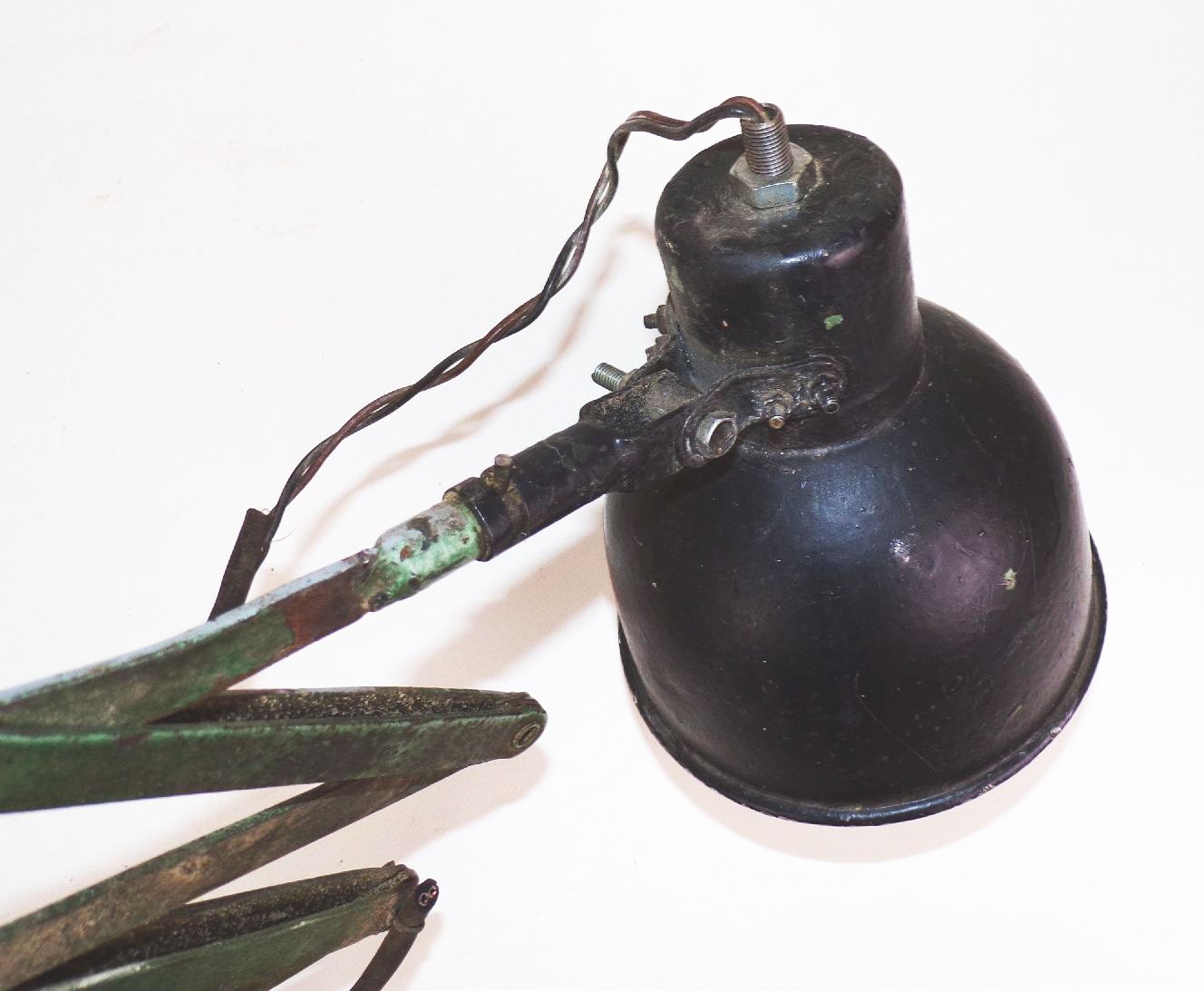 Alte Scherenlampe Werkstattlampe Industrie Design Alte Scherenlampe Werkstattlampe Industrie Design