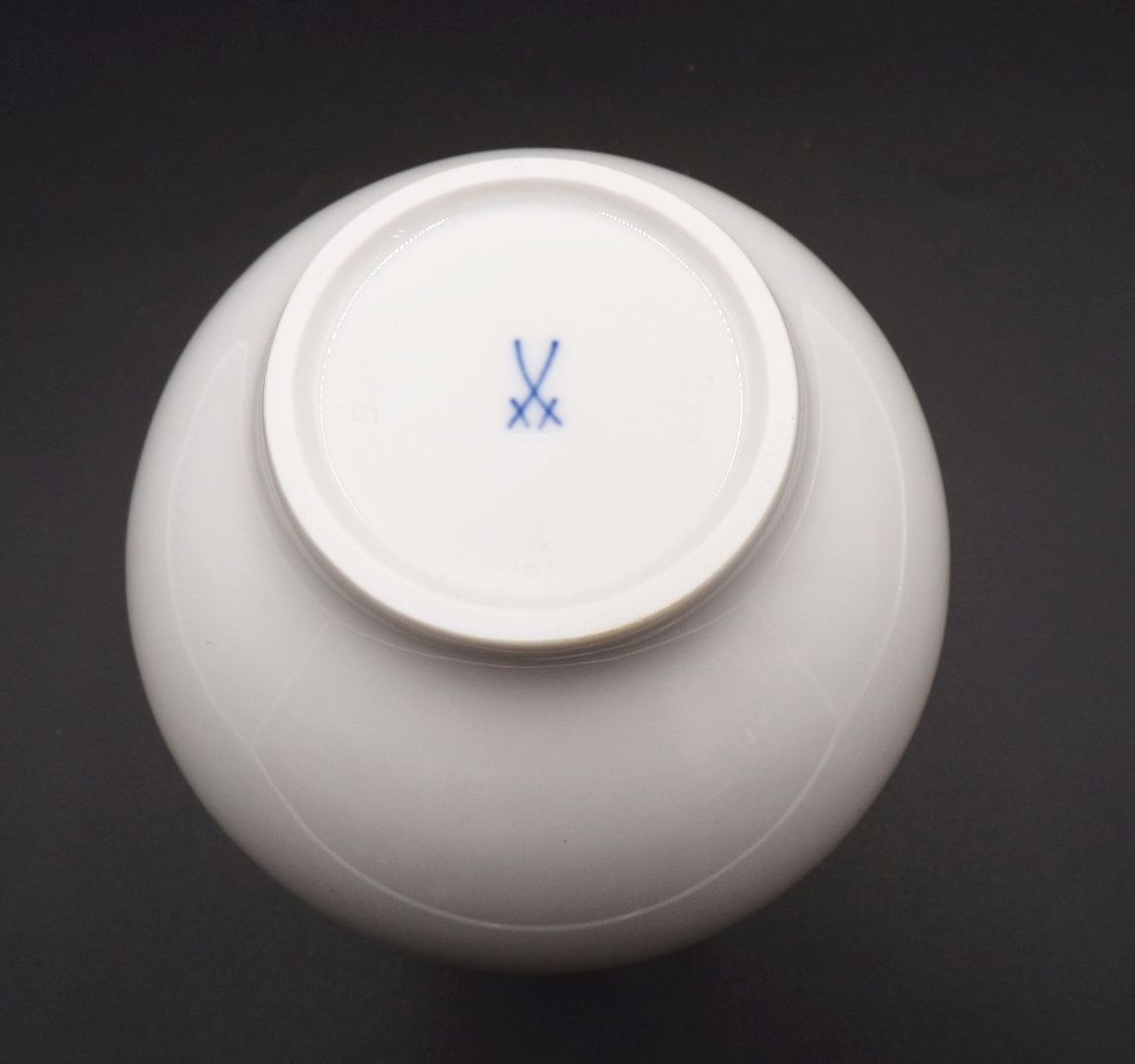 Meissen Vase Weiß 