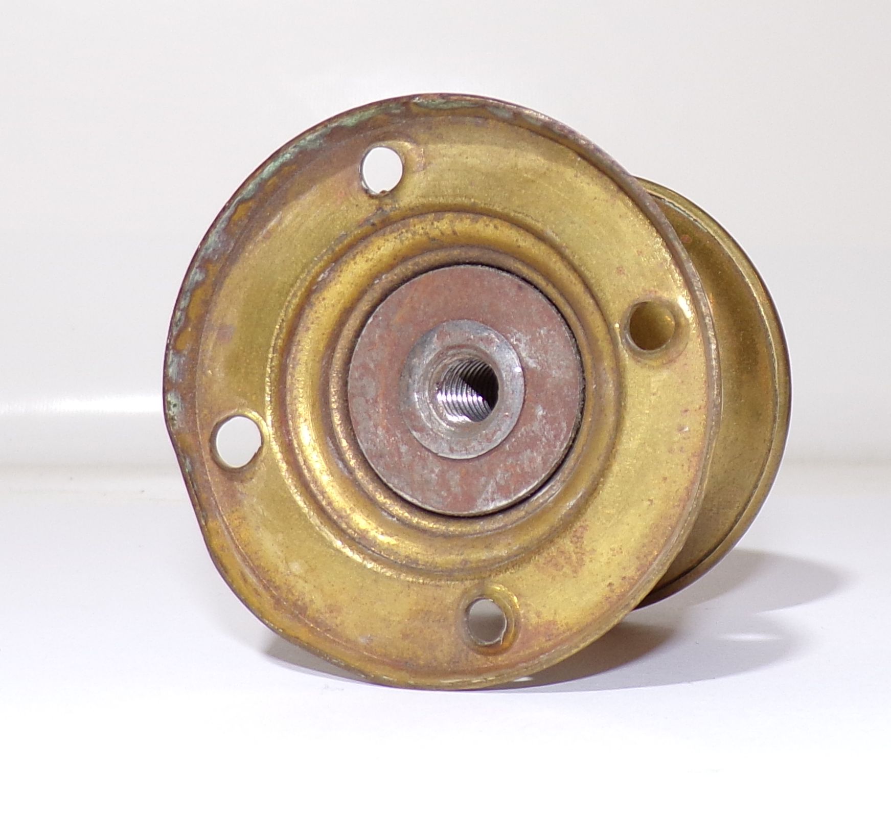 Alter Türknauf Türgriff Metall Türbeschlag Vintage 