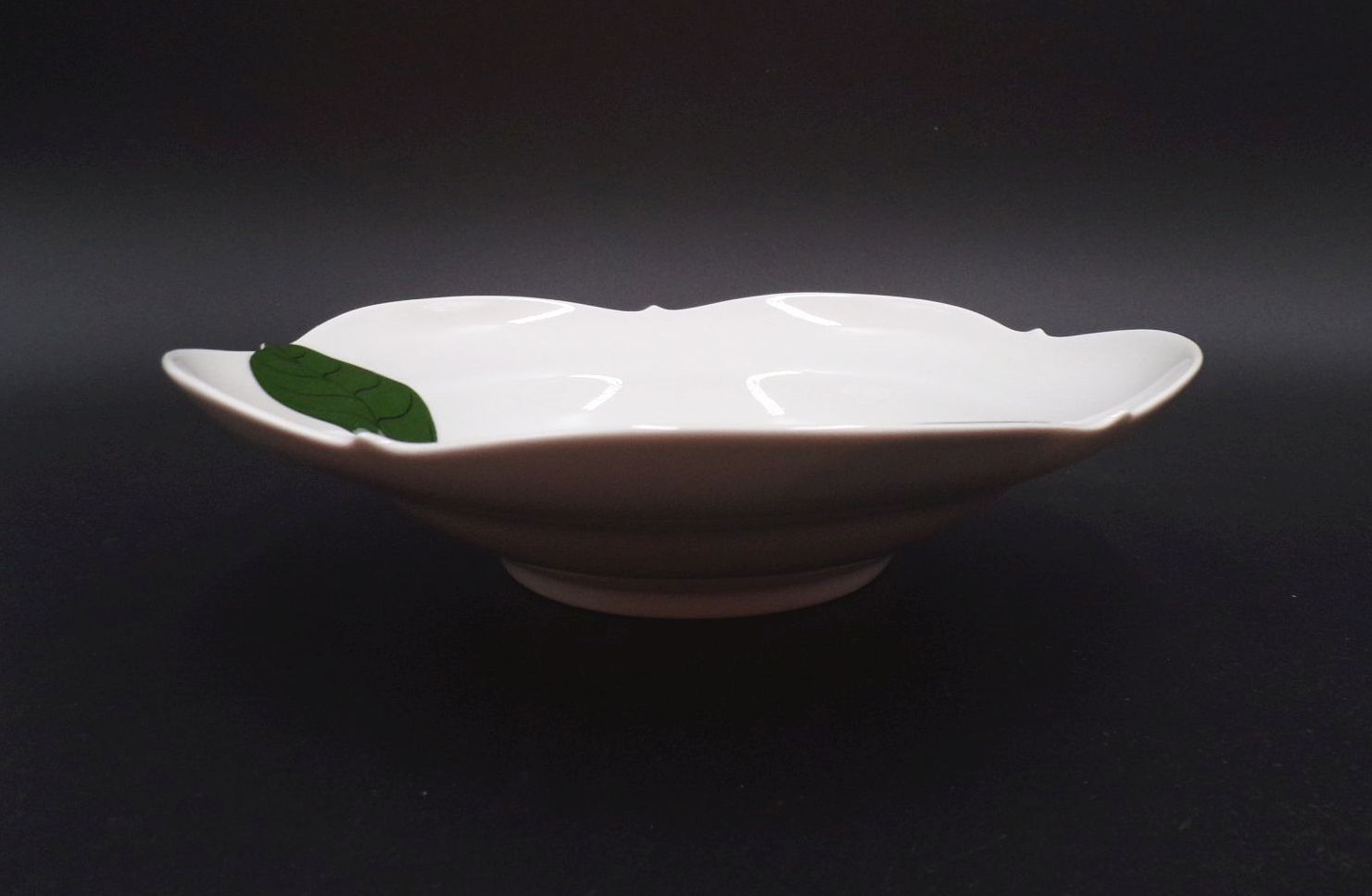 Meissen Suppenteller 2 Wahl Dekor Waldlaub 2 Stück