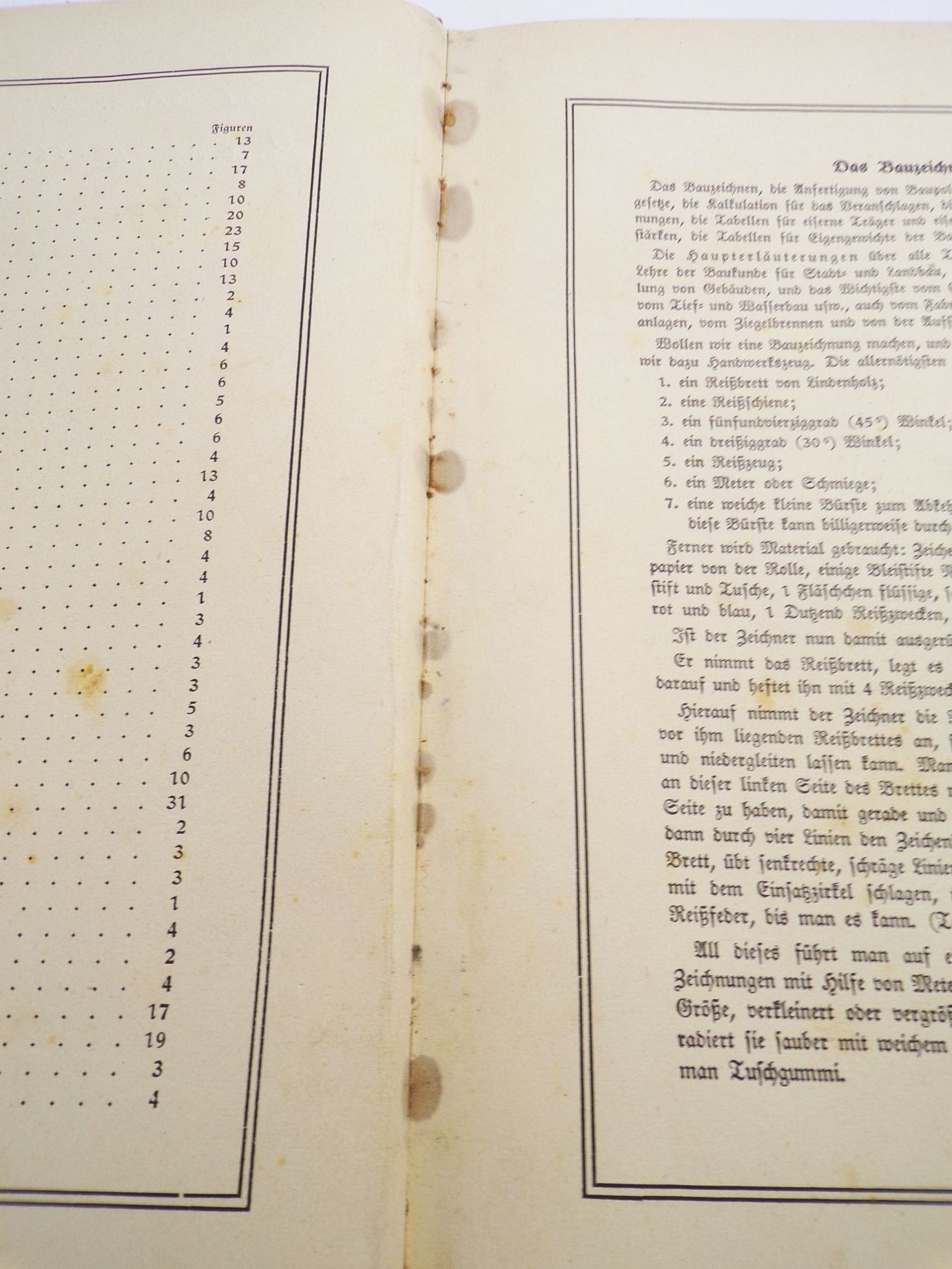 Der praktische Bauhandwerker Hilfs und Lehrbuch Architekt Exner 