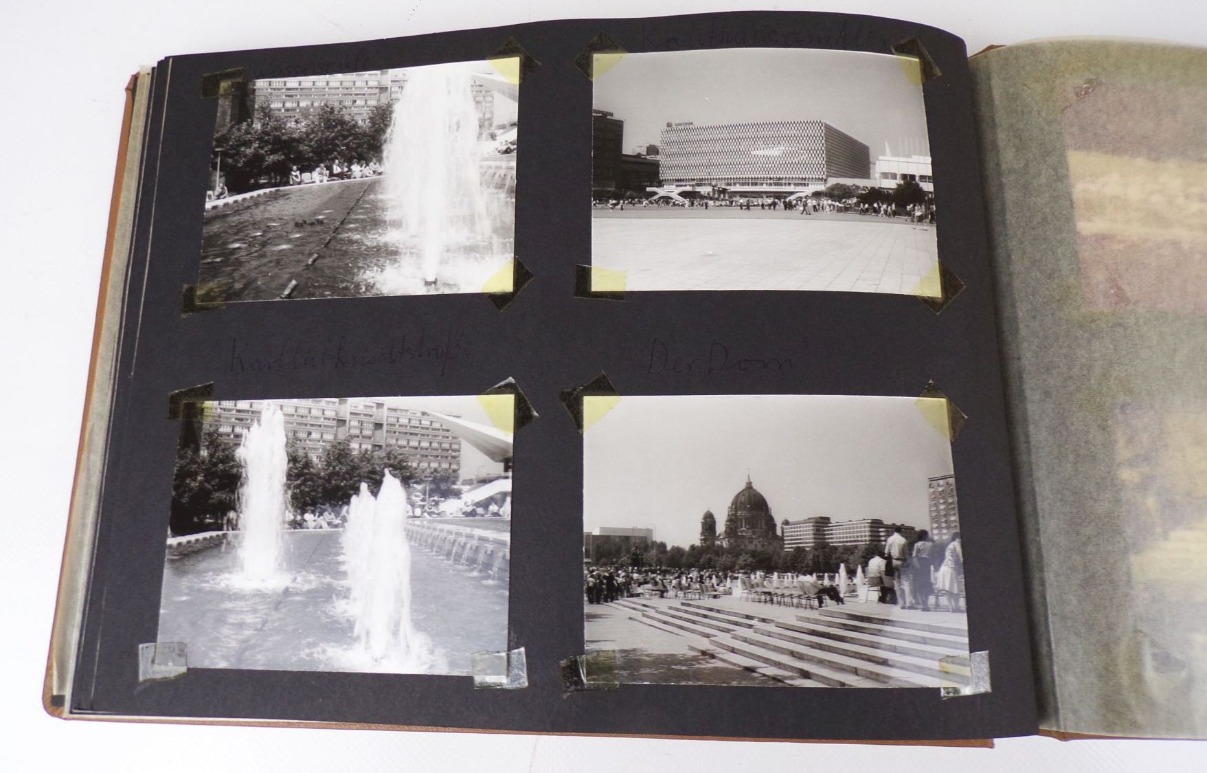 2 x Fotoalbum Ost Berlin DDR 1980er Vintage GDR Fotos