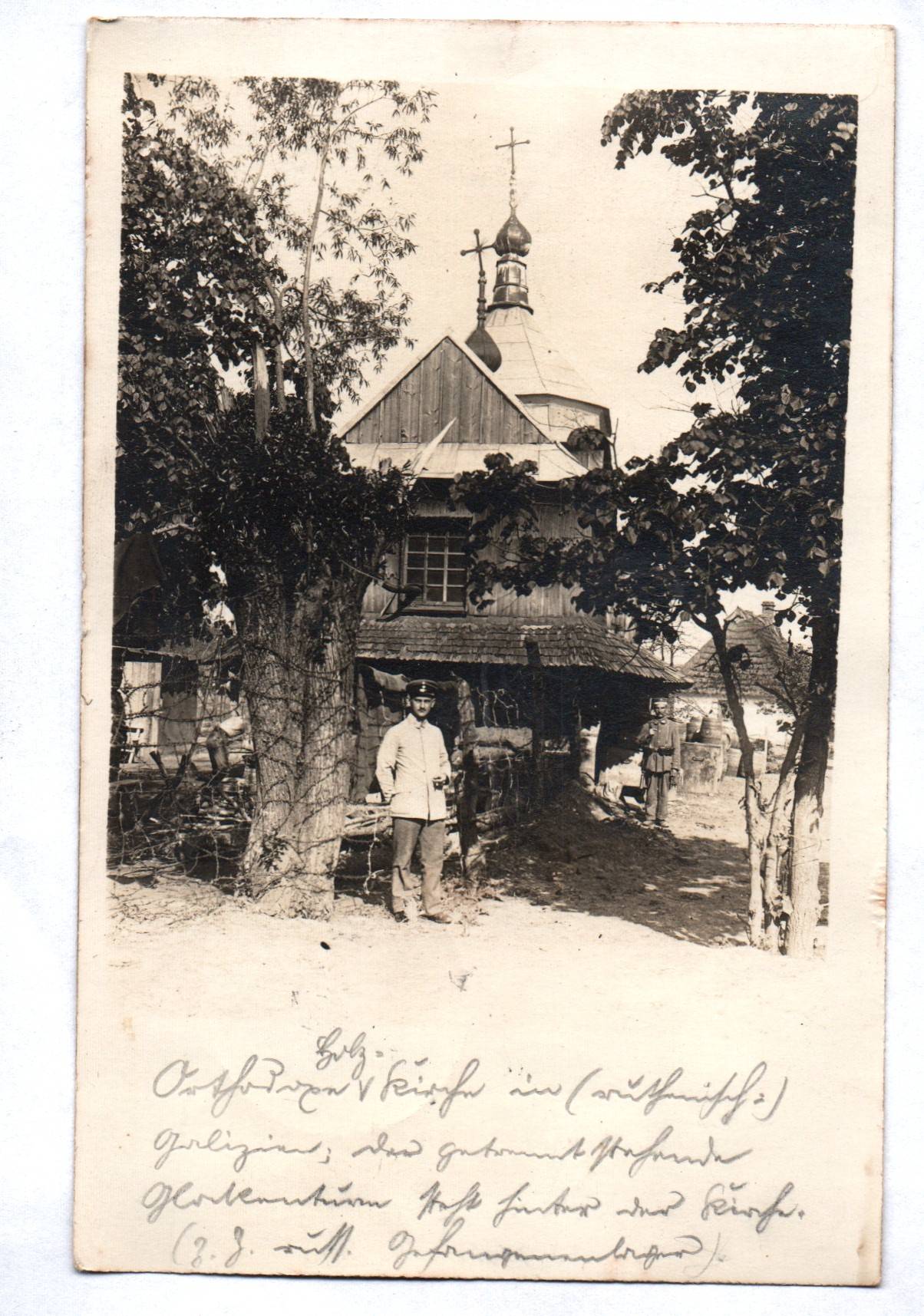 Foto orthodoxe Kirche Galizien 1 Wk WW1 Pionier Park 53 