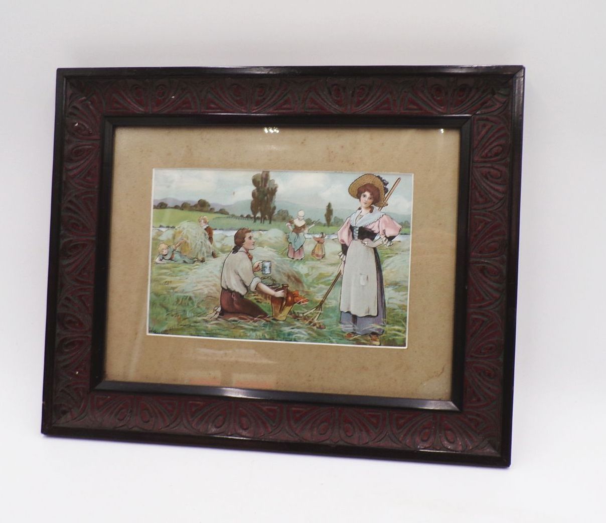 Alte Drucke Ethel Parkinson Lithografie um 1900 Bilderrahmen 2 Stück Alte Drucke Ethel Parkinson Lithografie um 1900 Bilderrahmen 2 Stück