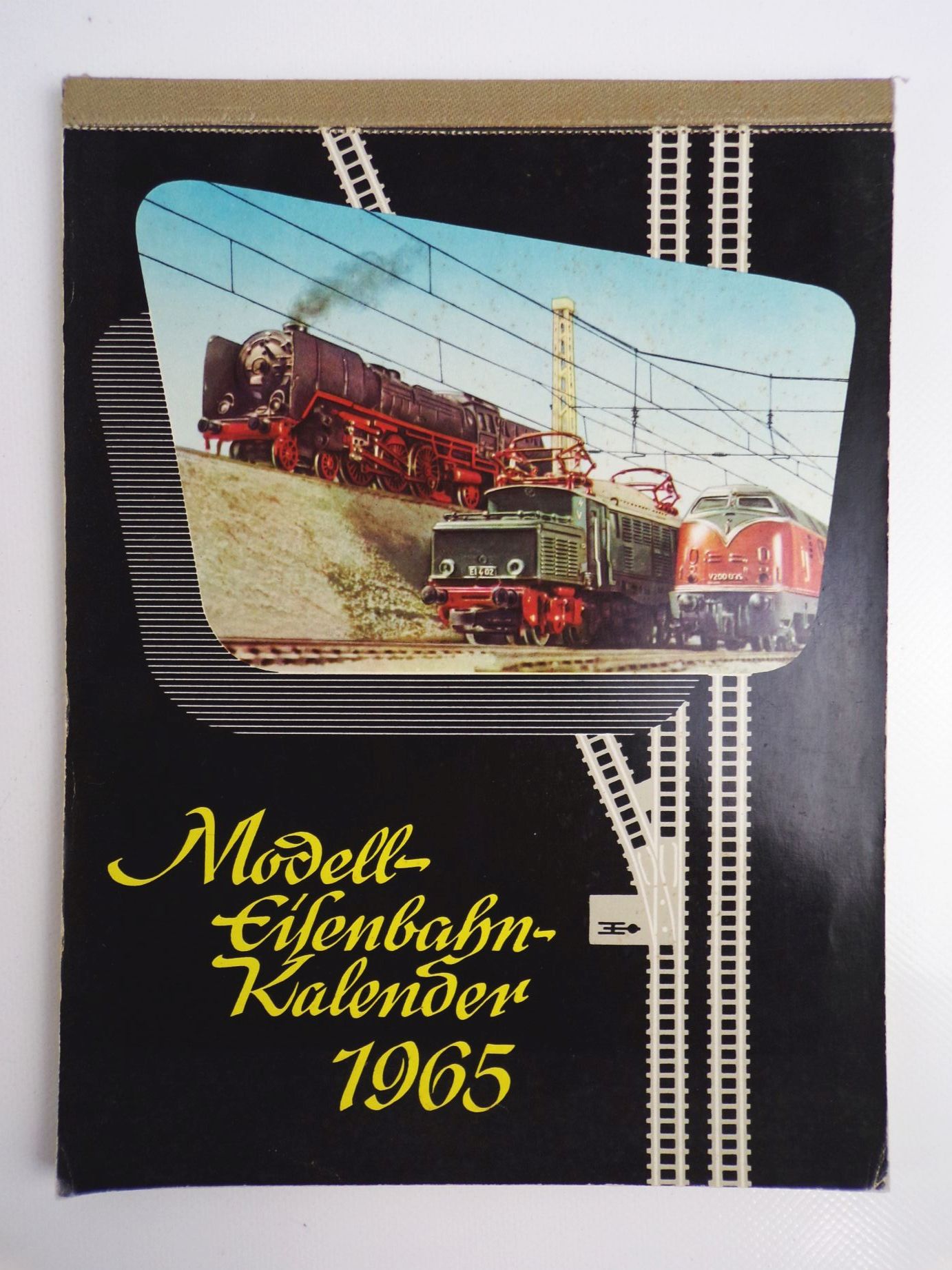 Alter Modelleisenbahn Kalender 1965 klasse Geburtstagsgeschenk 