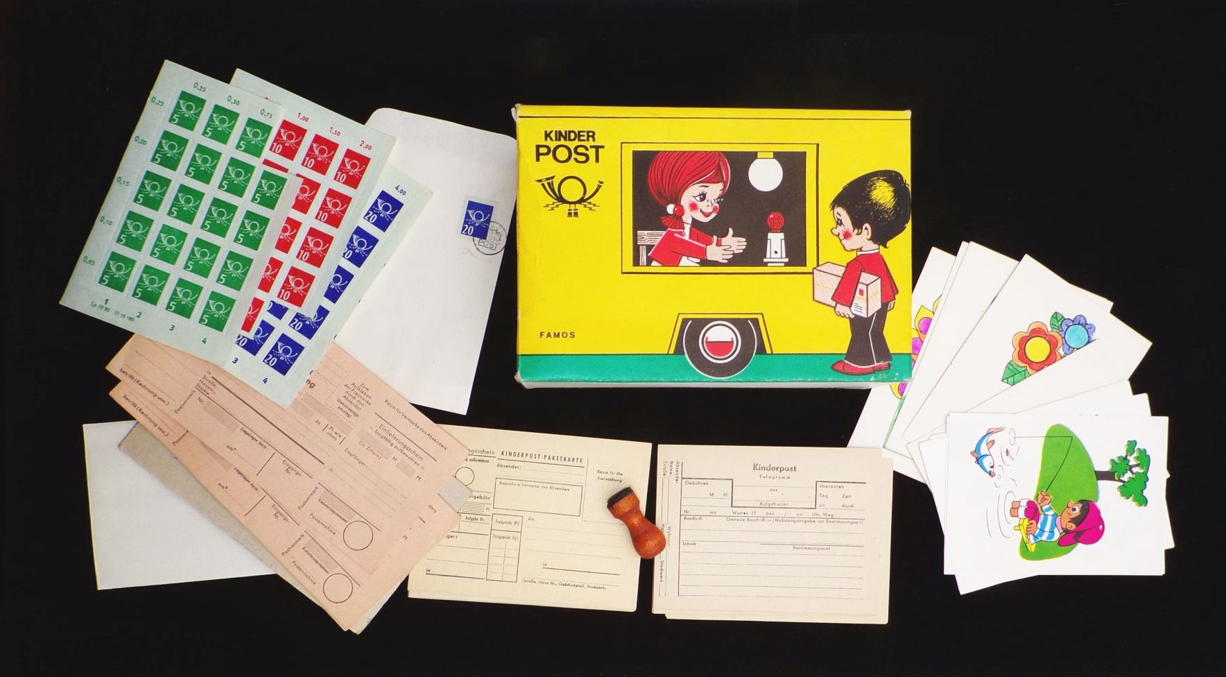 DDR Kinderpost Famos