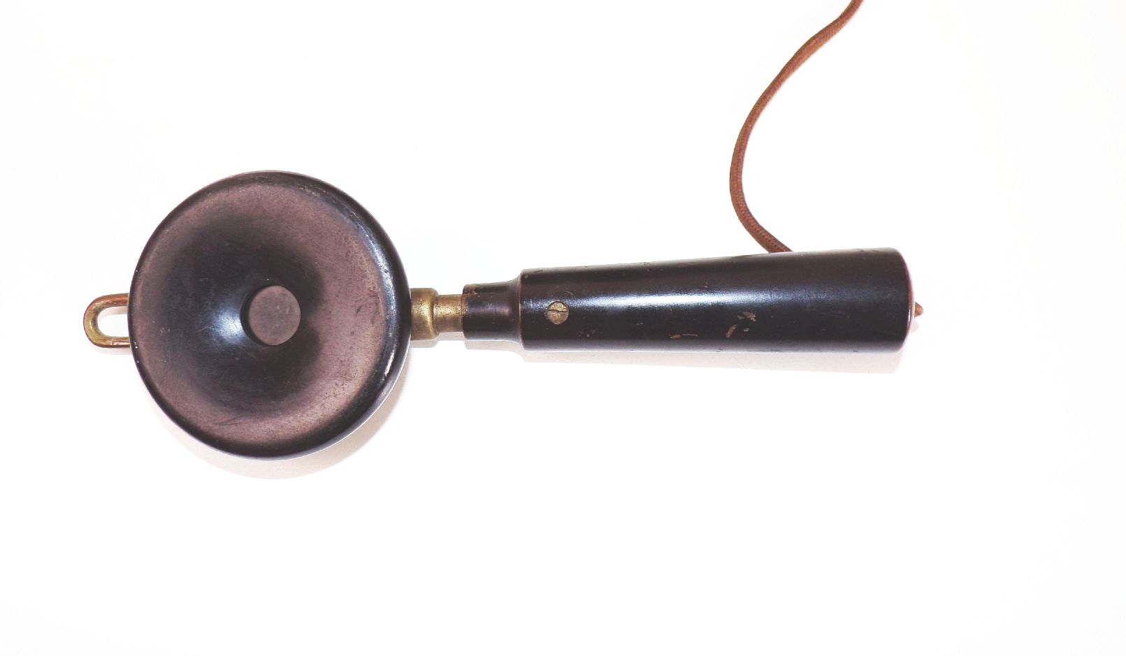 Altes Kurbeltelefon Schwarz Wandtelefon Deko Telefon